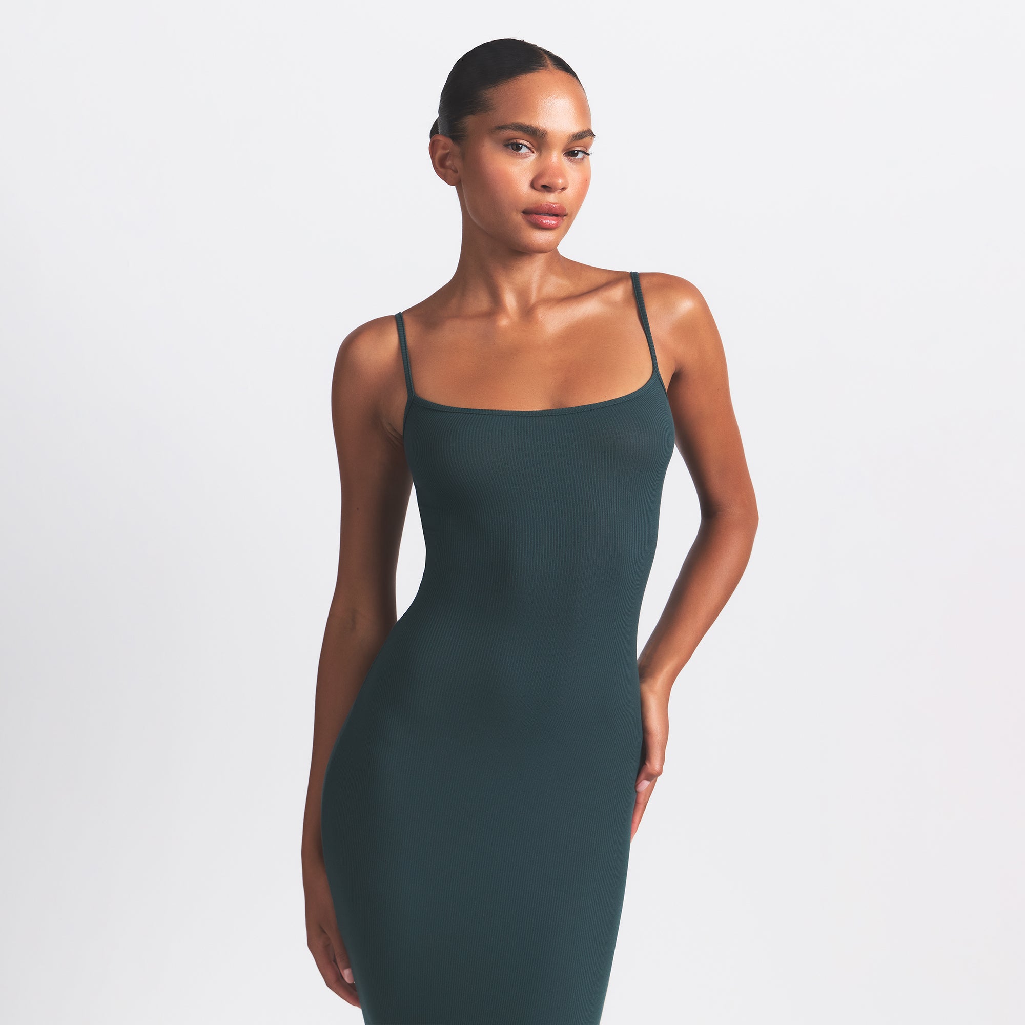 LONG SLIP DRESS - Image 2