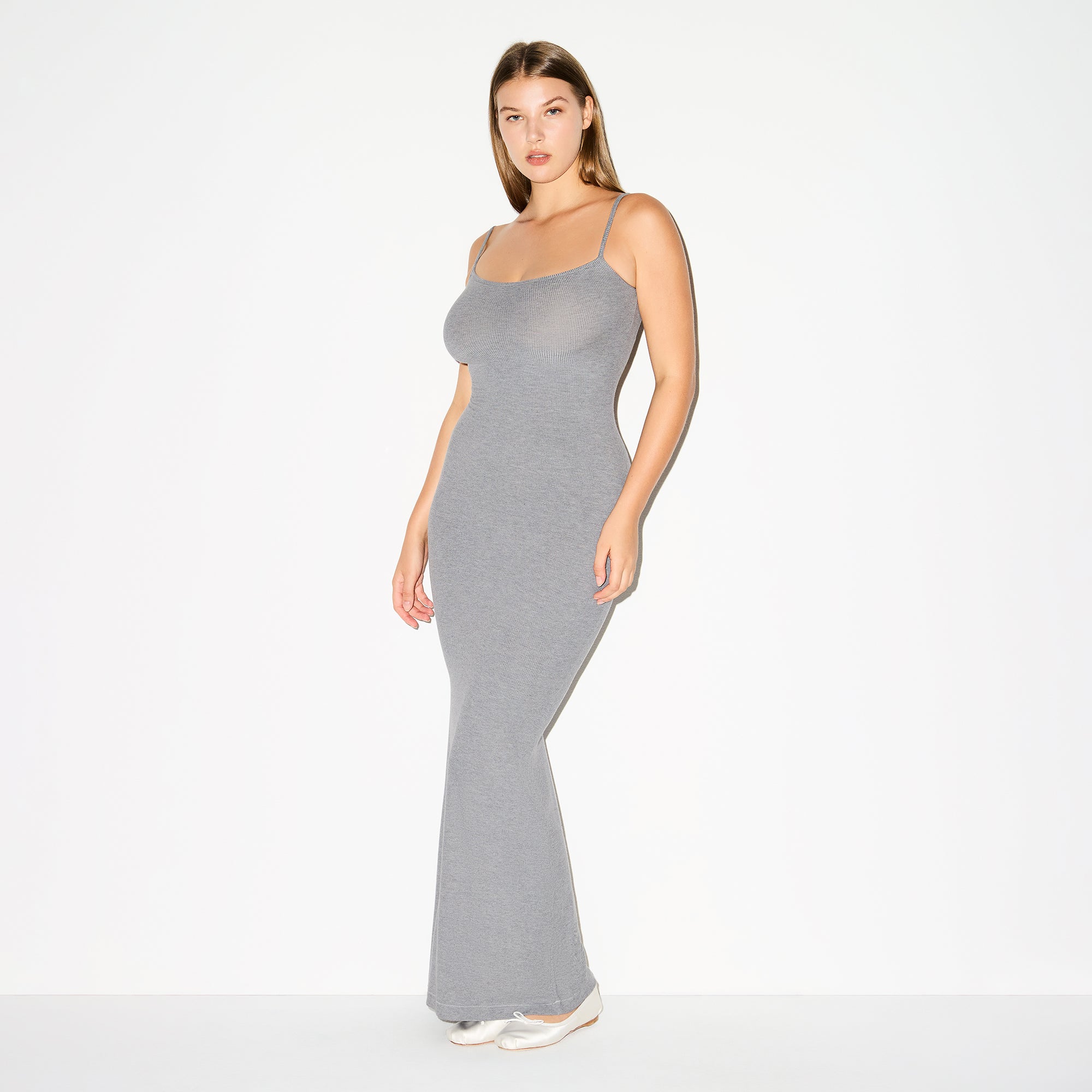 LONG SLIP DRESS - Image 4