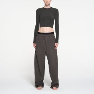 CROPPED LONG SLEEVE T-SHIRT