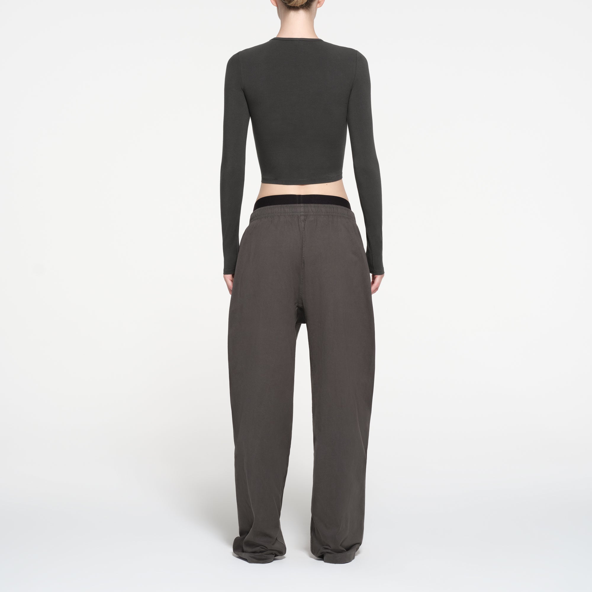 CROPPED LONG SLEEVE T-SHIRT - Image 3