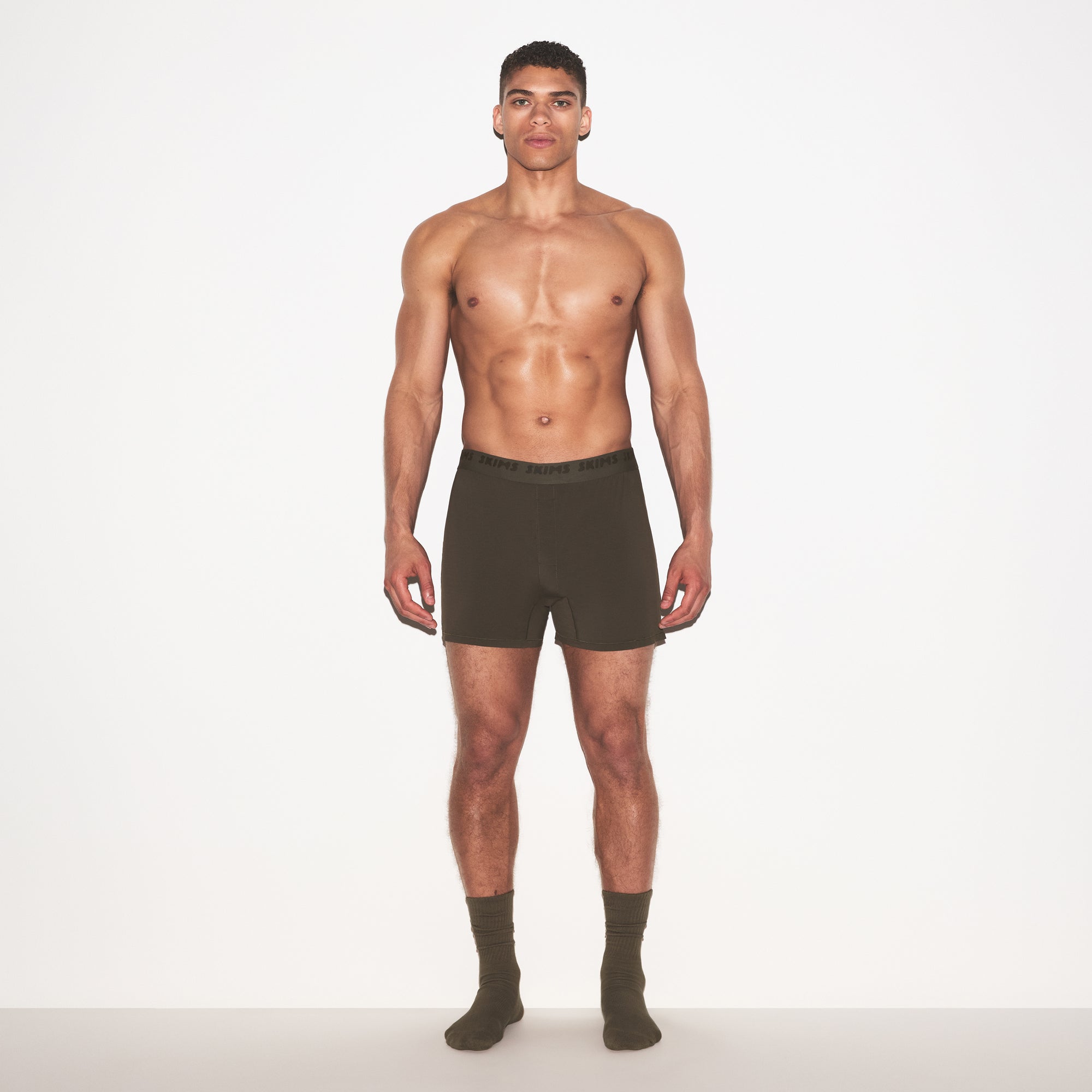 MENS KNIT BOXER