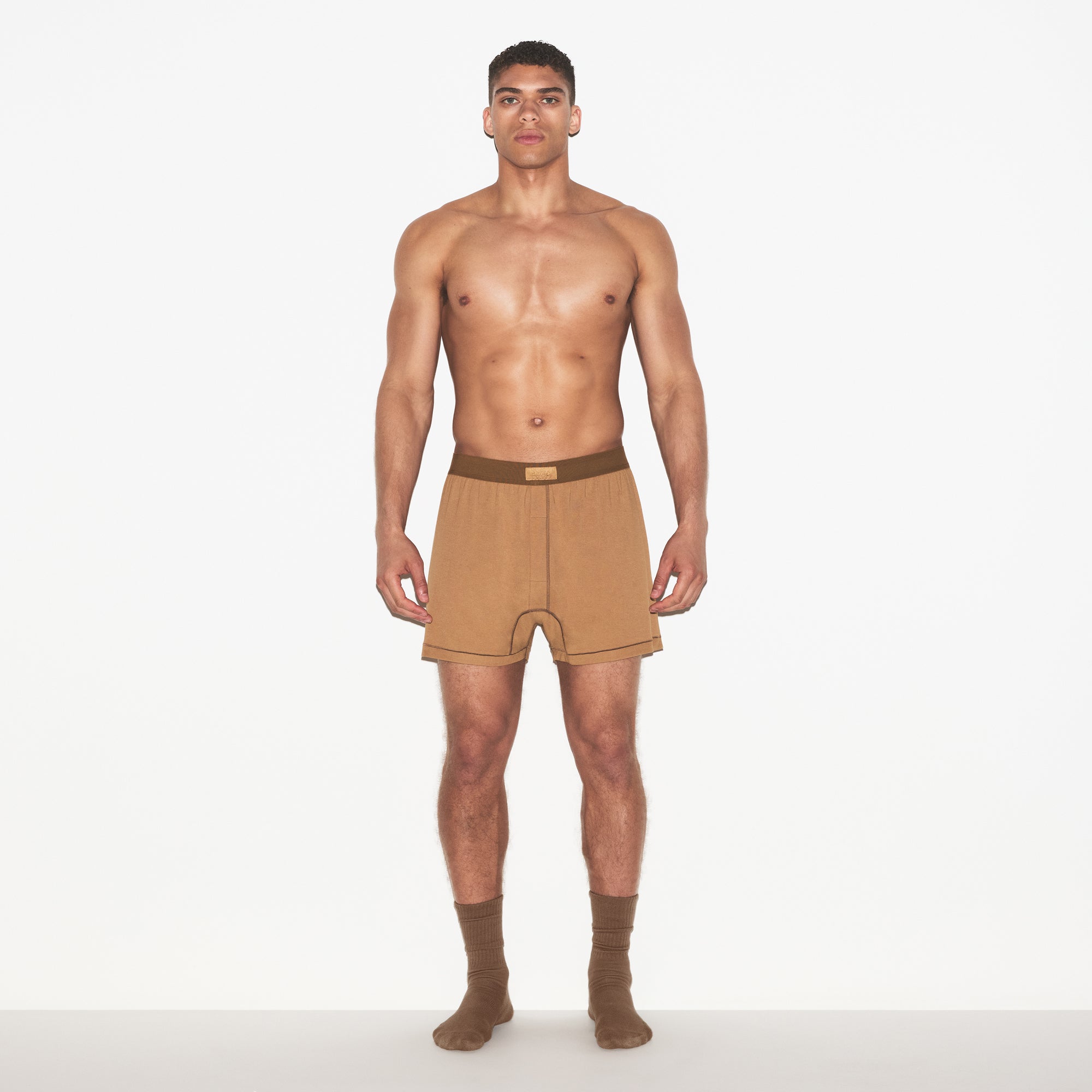 MENS KNIT BOXER