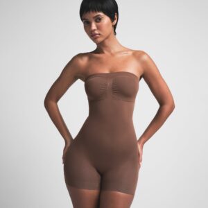 STRAPLESS SHORTIE BODYSUIT