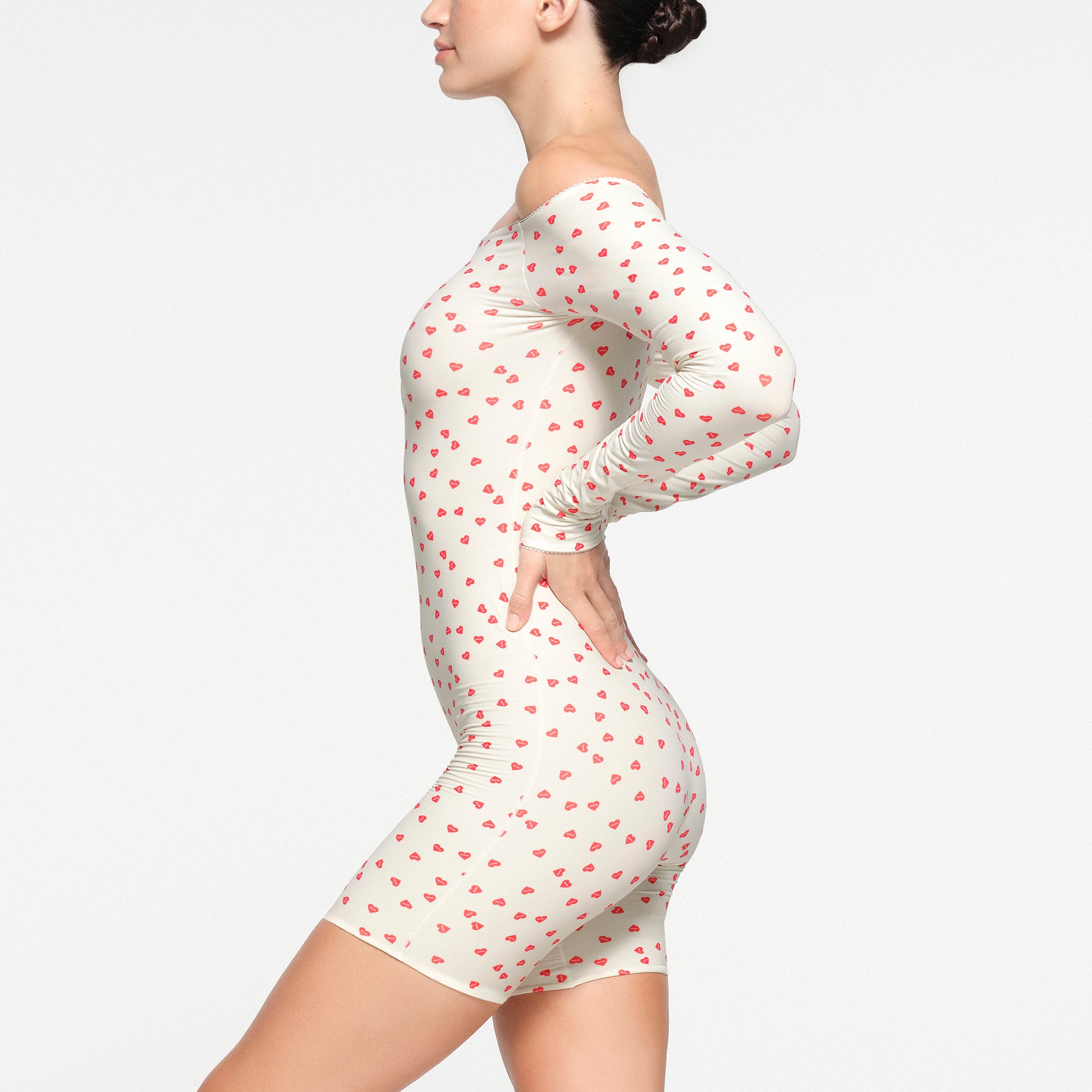 PICOT OFF THE SHOULDER ONESIE - Image 2