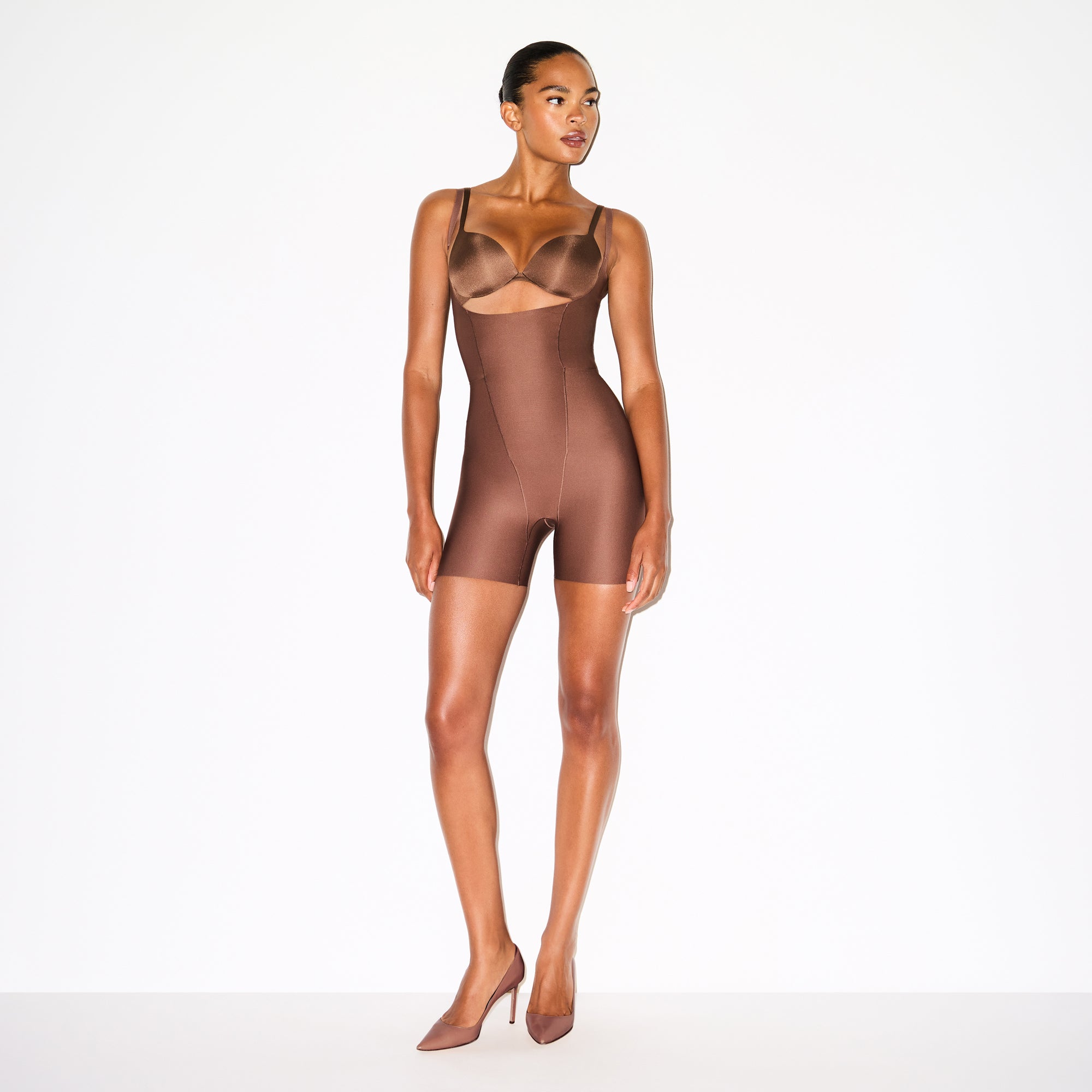 CORE SCULPT FUNCTIONAL MID THIGH BODYSUIT