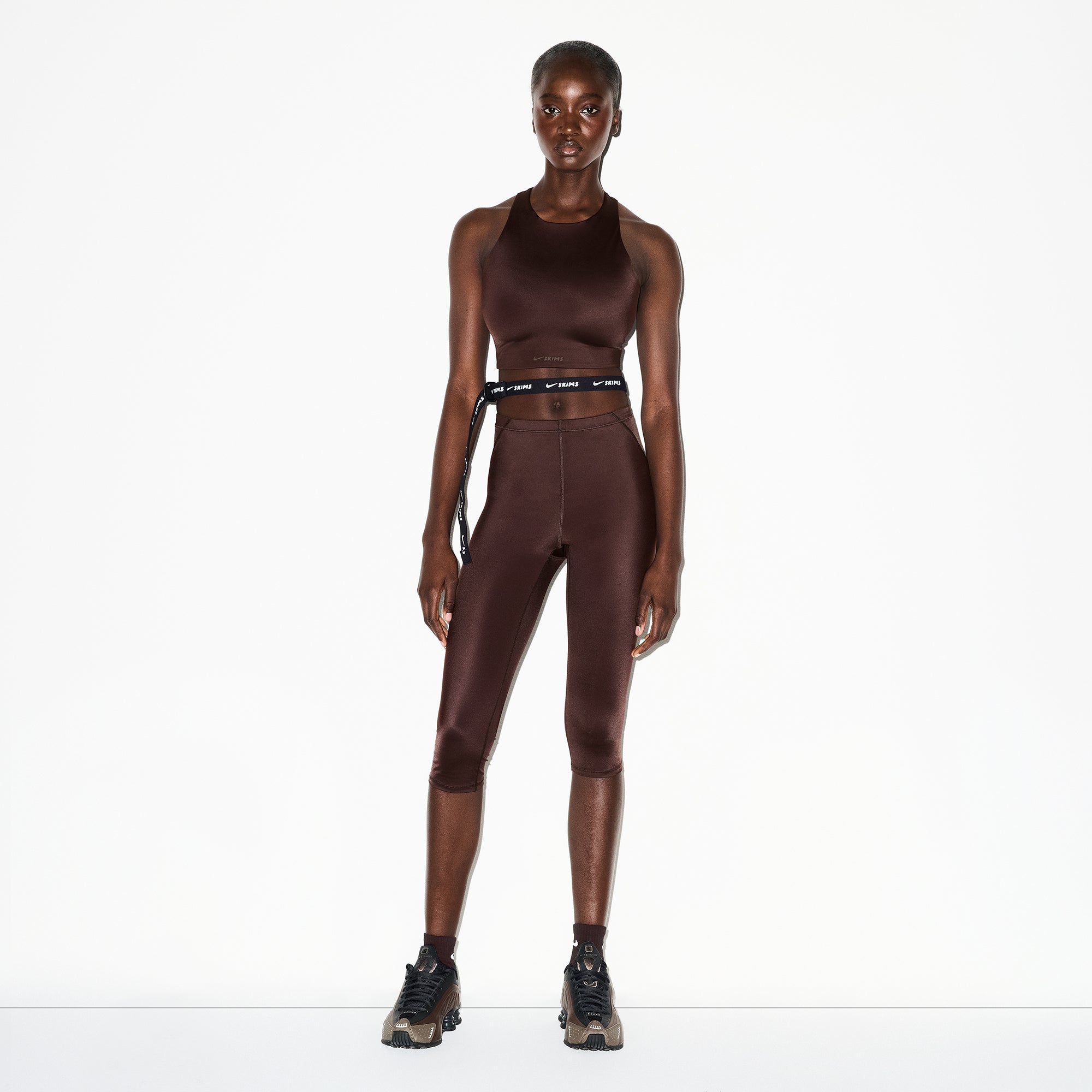 DRAWCORD CROP 17" LEGGING