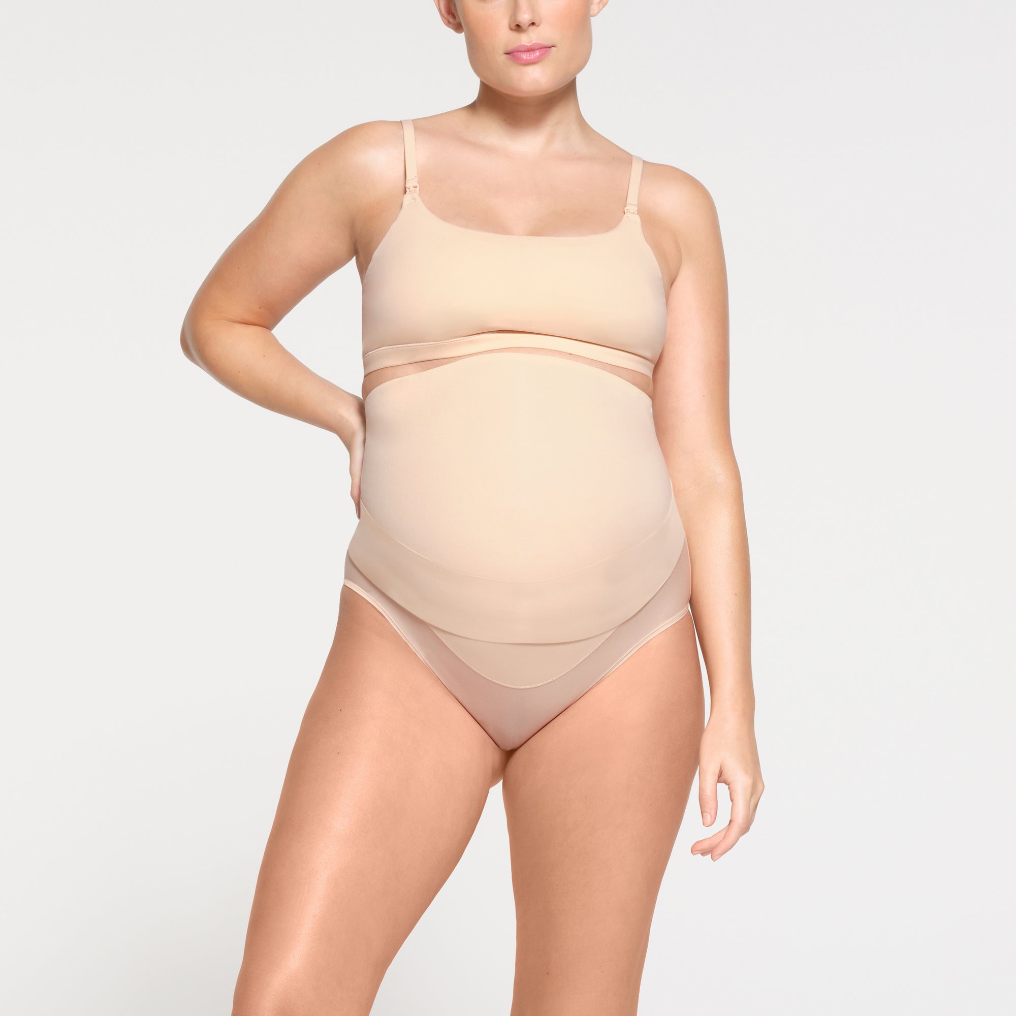 MATERNITY PUMPING SCOOP BRALETTE