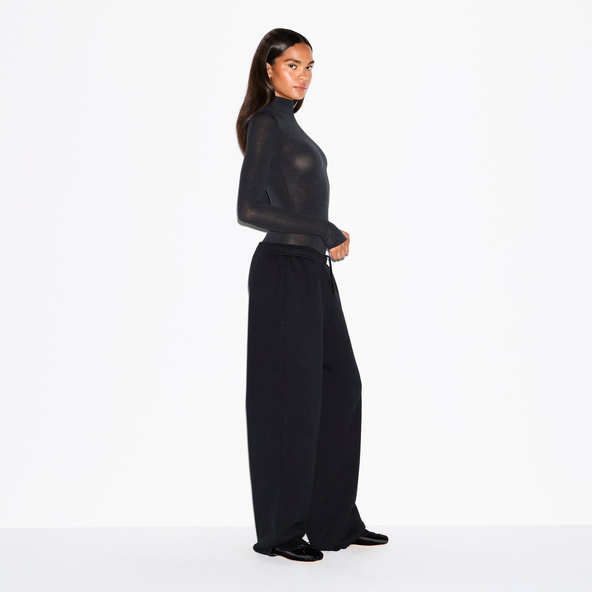 LONG SLEEVE TURTLENECK BODYSUIT - Image 2