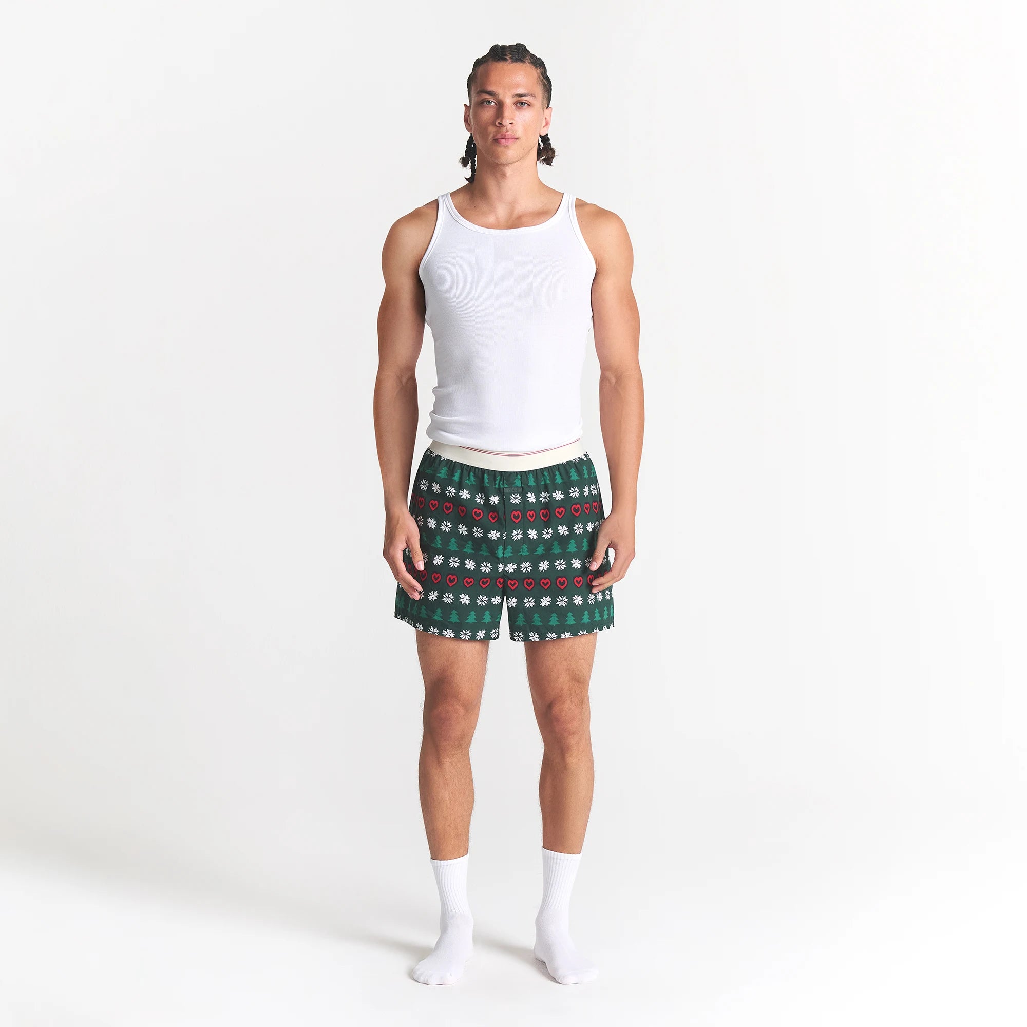 COTTON POPLIN MENS BOXER 3-PACK - Image 4