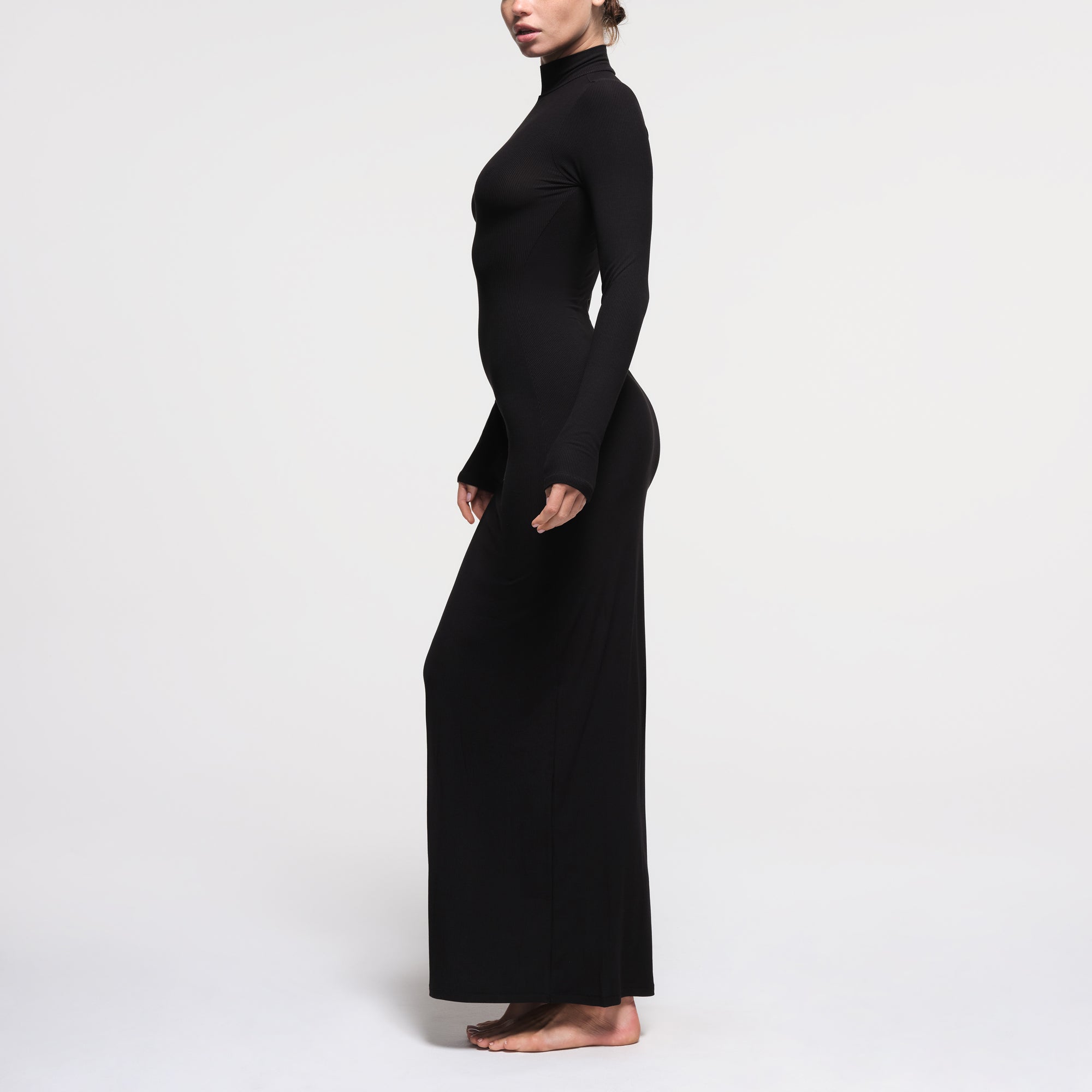 TURTLENECK LONG DRESS - Image 2