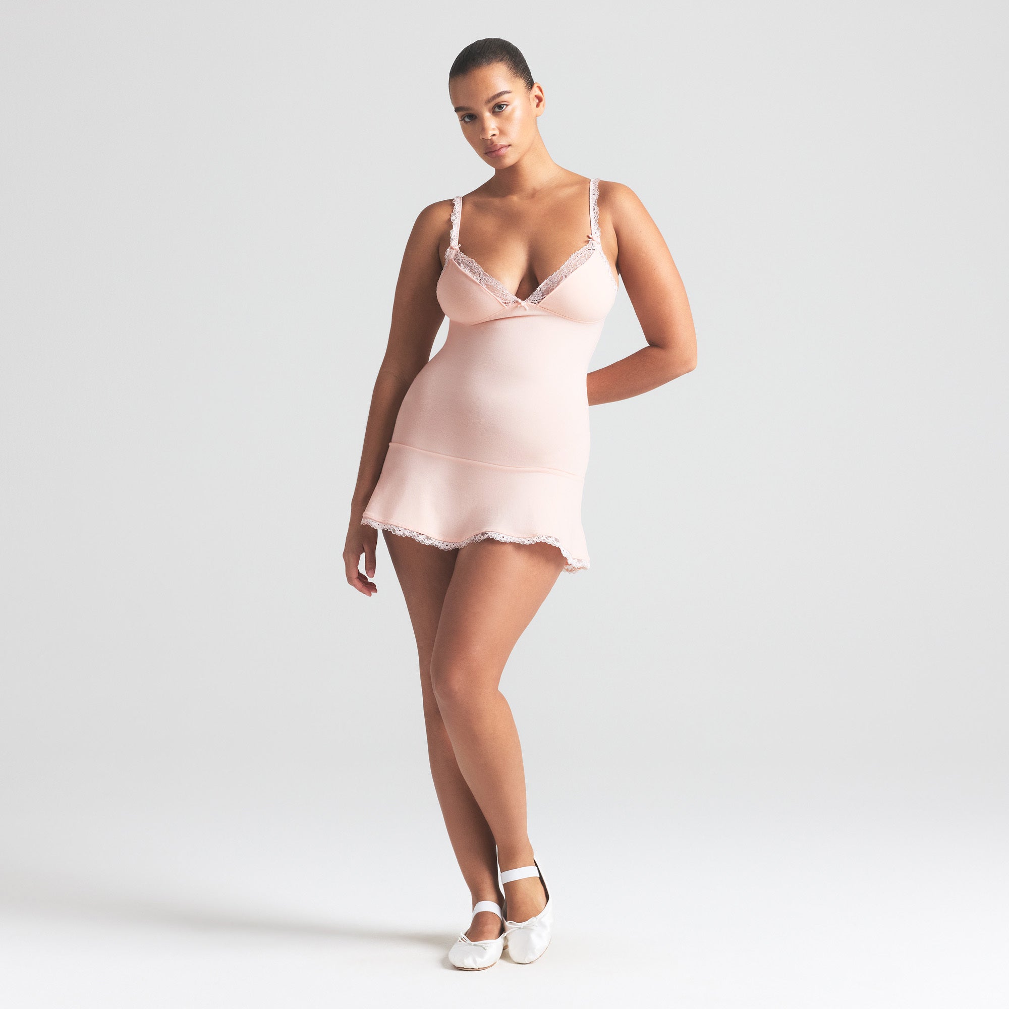 LACE SLIP DRESS
