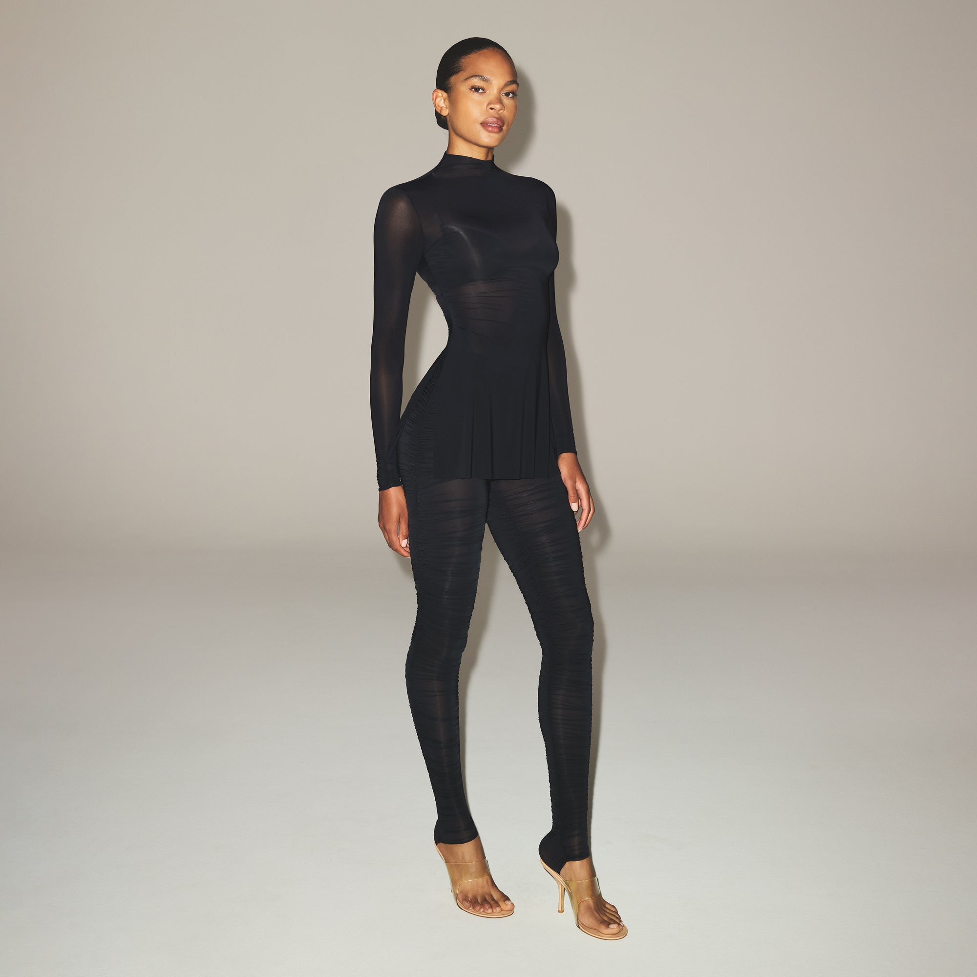 MOCK NECK TUNIC