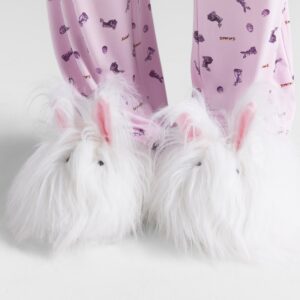 PLUSH BUNNY SLIPPER