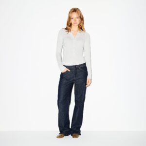 PLUNGE HENLEY BODYSUIT