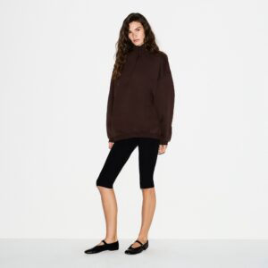 OVERSIZED HALF ZIP