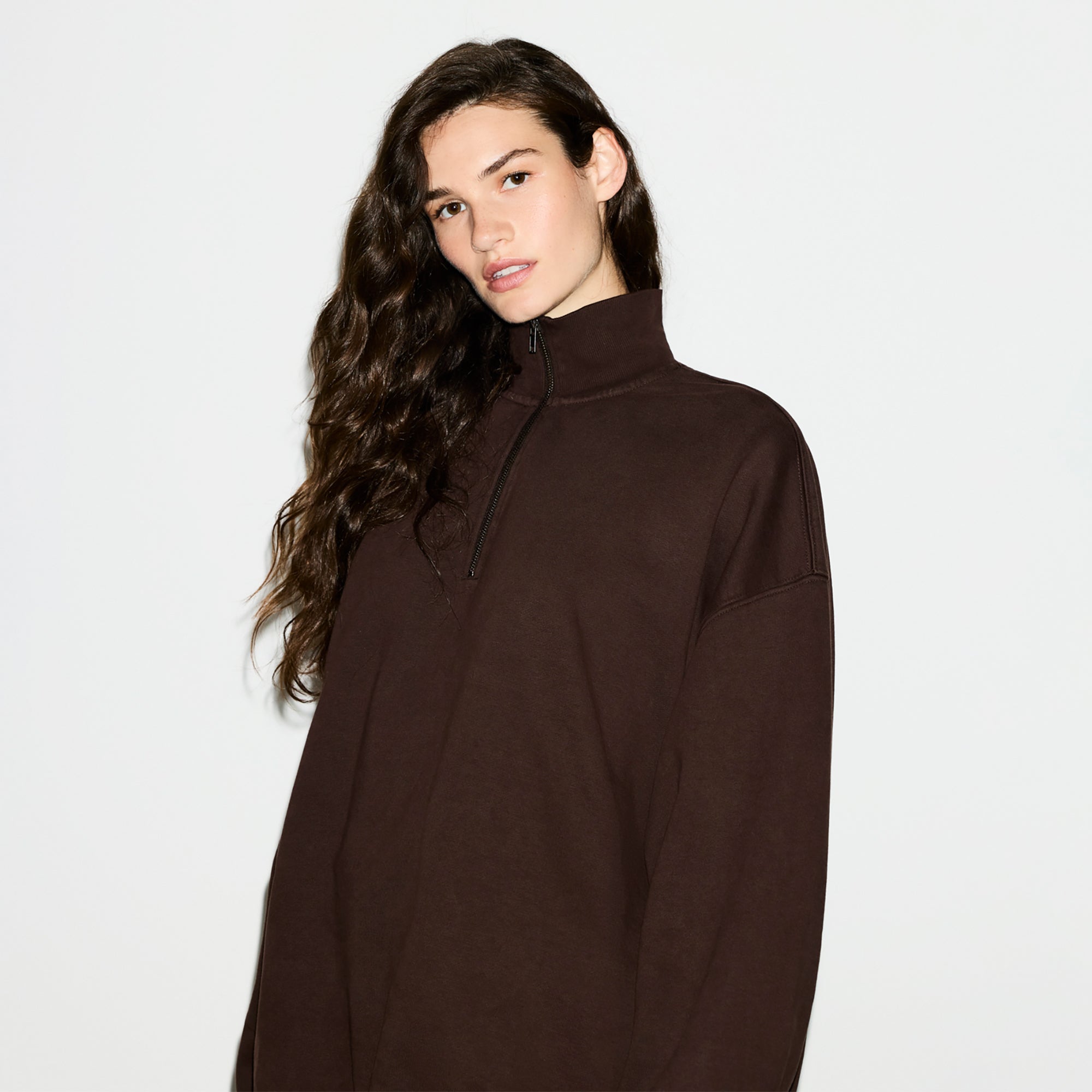 OVERSIZED HALF ZIP - Image 2
