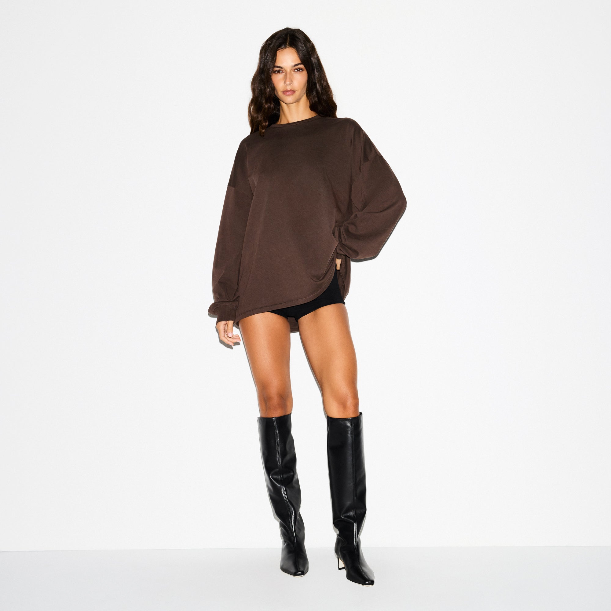 OVERSIZED LONG SLEEVE T-SHIRT - Image 3