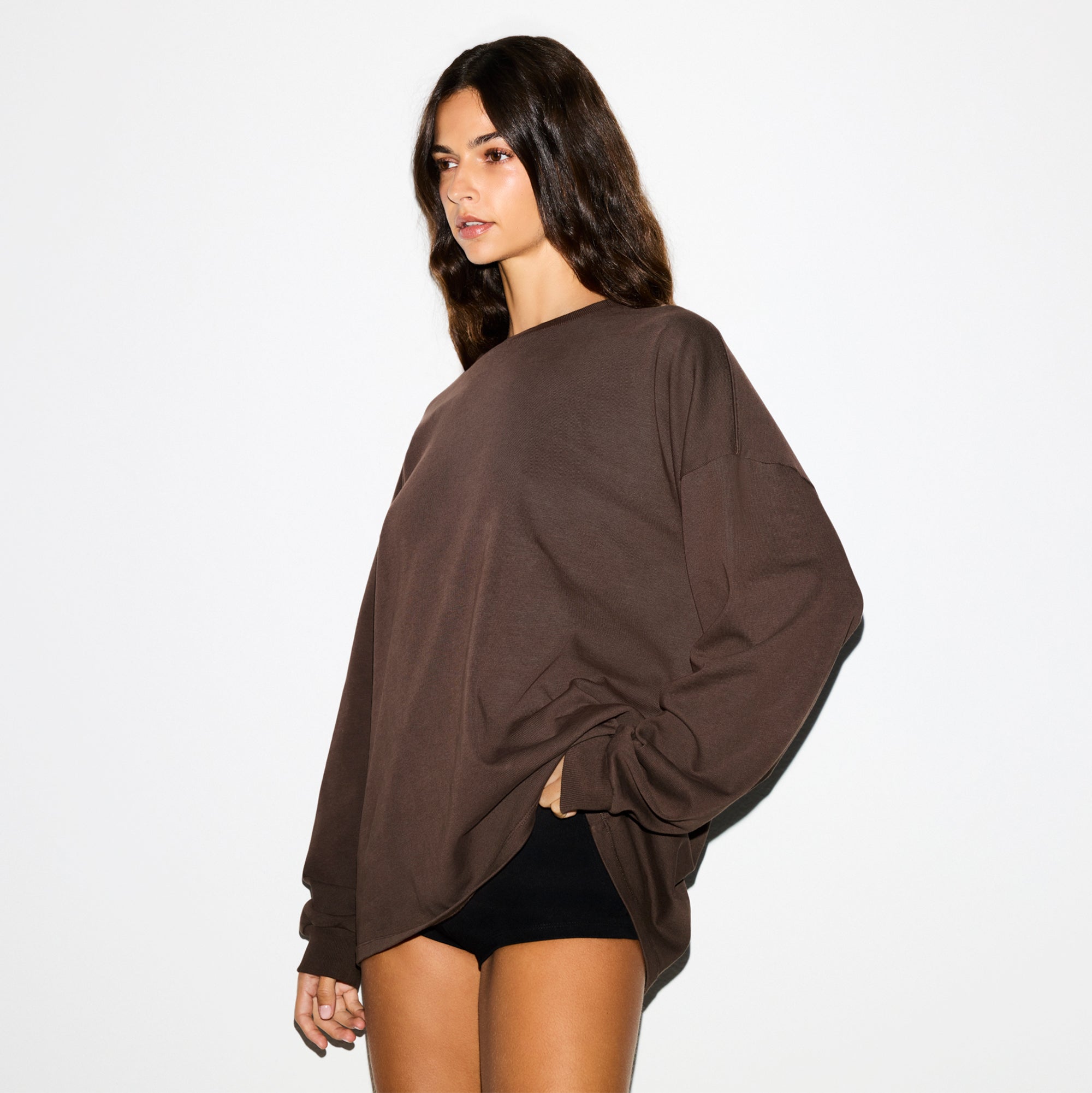 OVERSIZED LONG SLEEVE T-SHIRT - Image 4