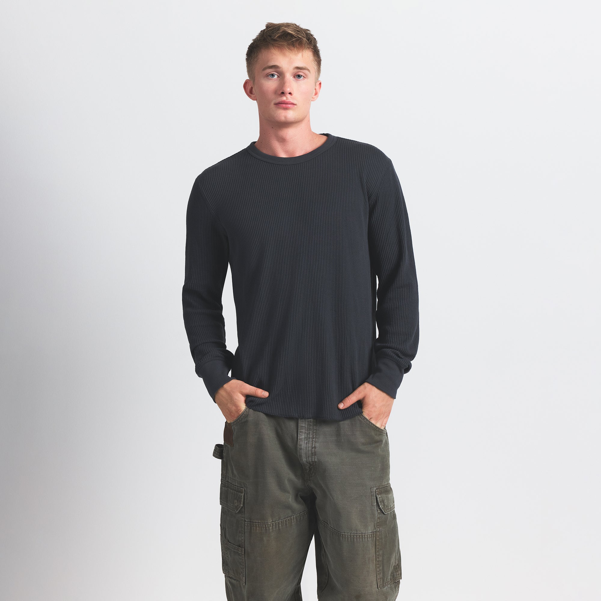 MENS LONG SLEEVE TOP - Image 2