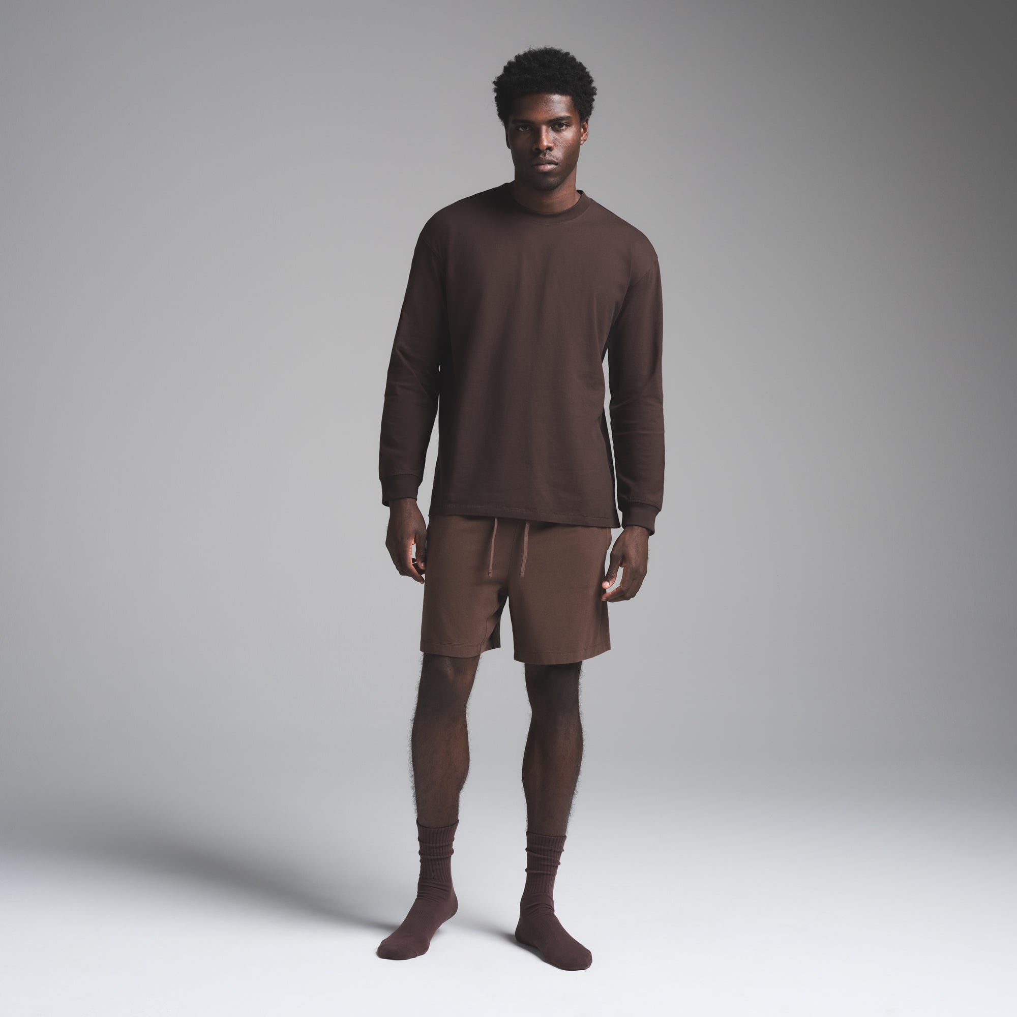 MENS RELAXED LONG SLEEVE T-SHIRT