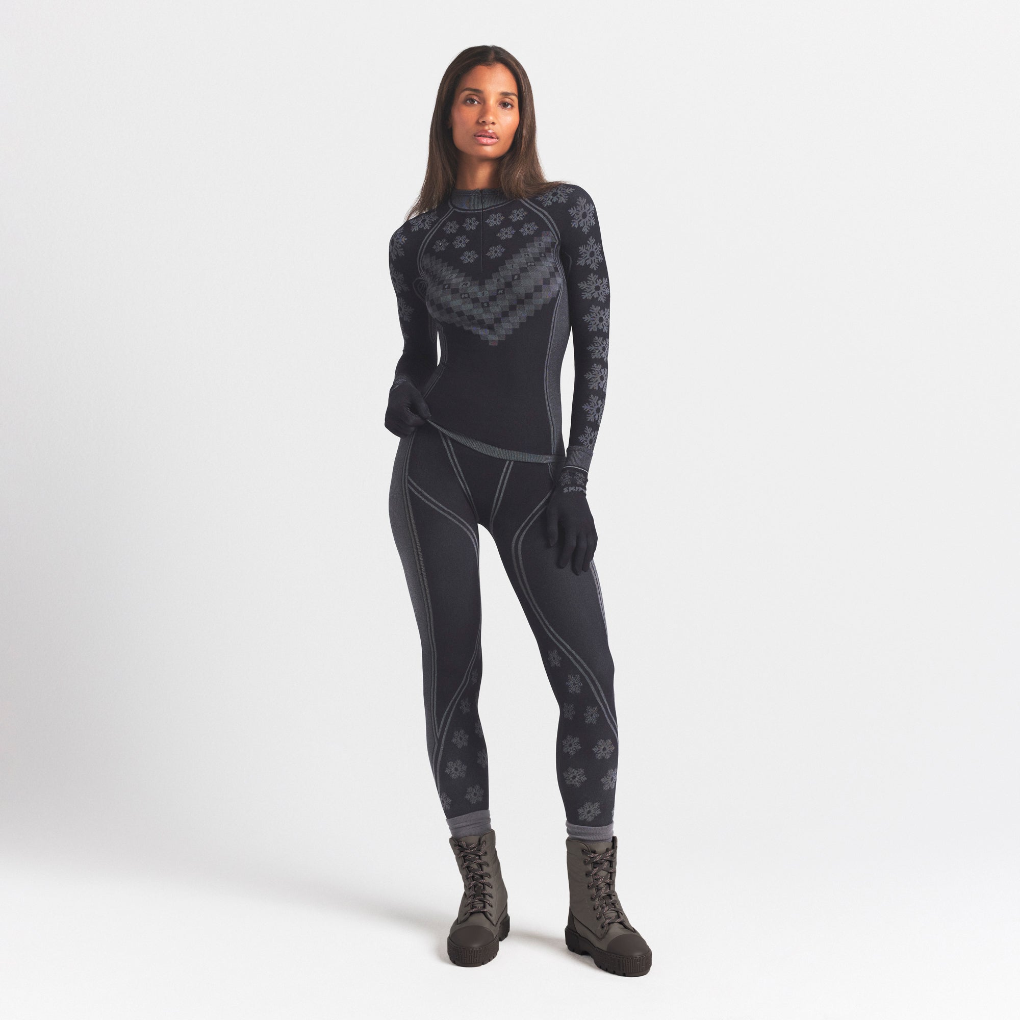 HALF ZIP LONG SLEEVE