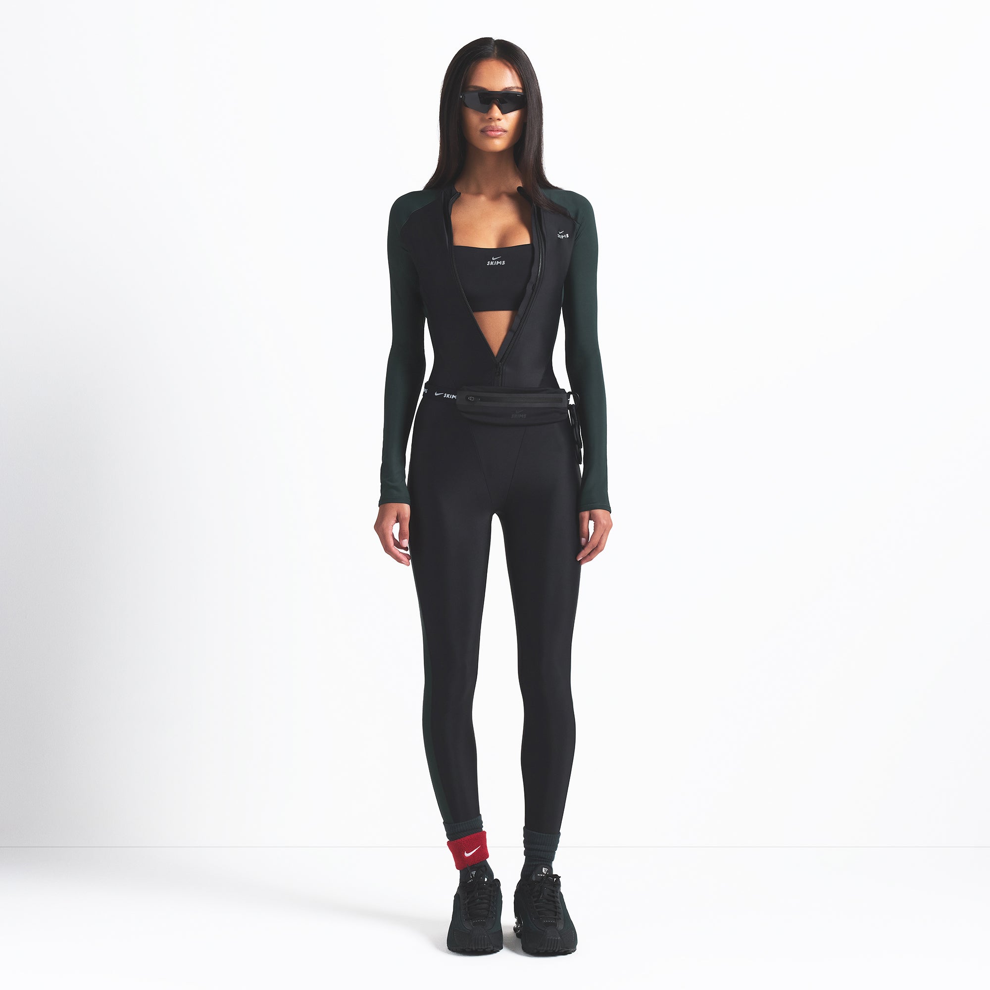 ZIP FRONT LONG ONESIE