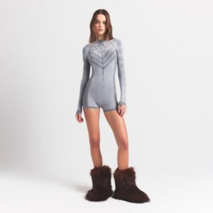 HALF ZIP ONESIE