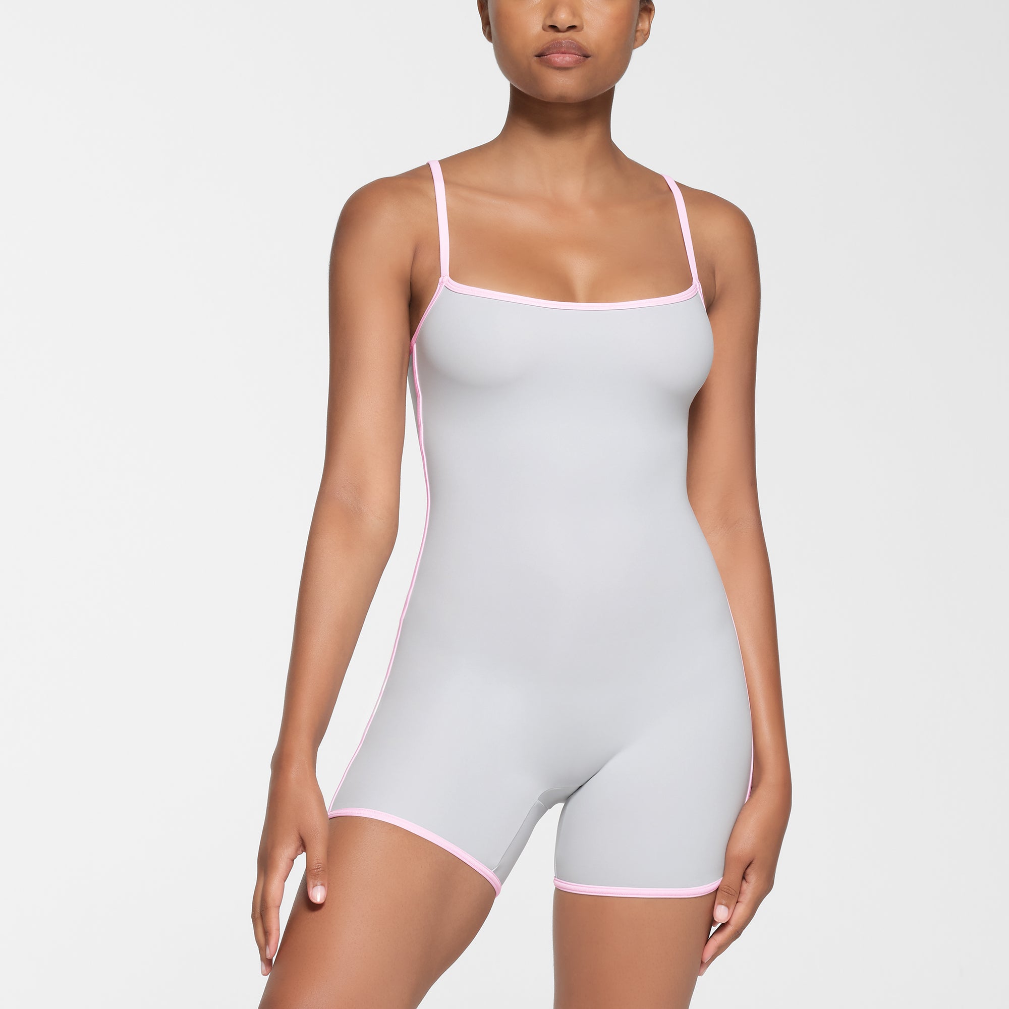 CONTRAST TRIM ONESIE