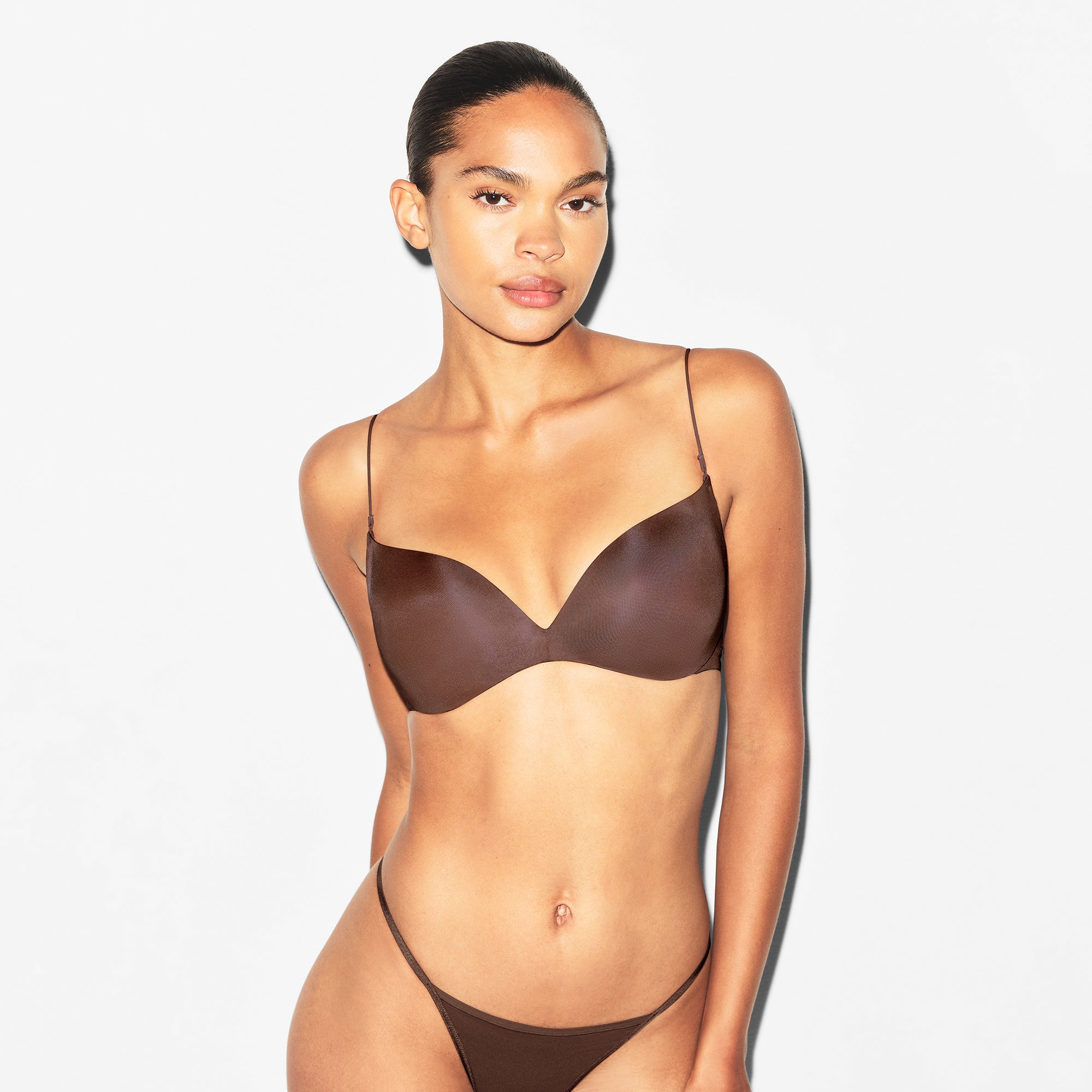 MICRO STRAP PLUNGE BRA
