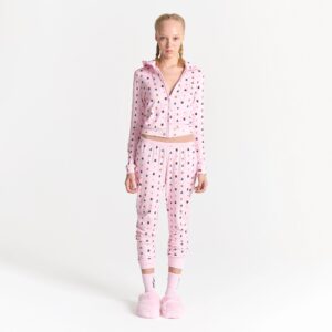 PLUSH POINTELLE RELAXED LEGGING