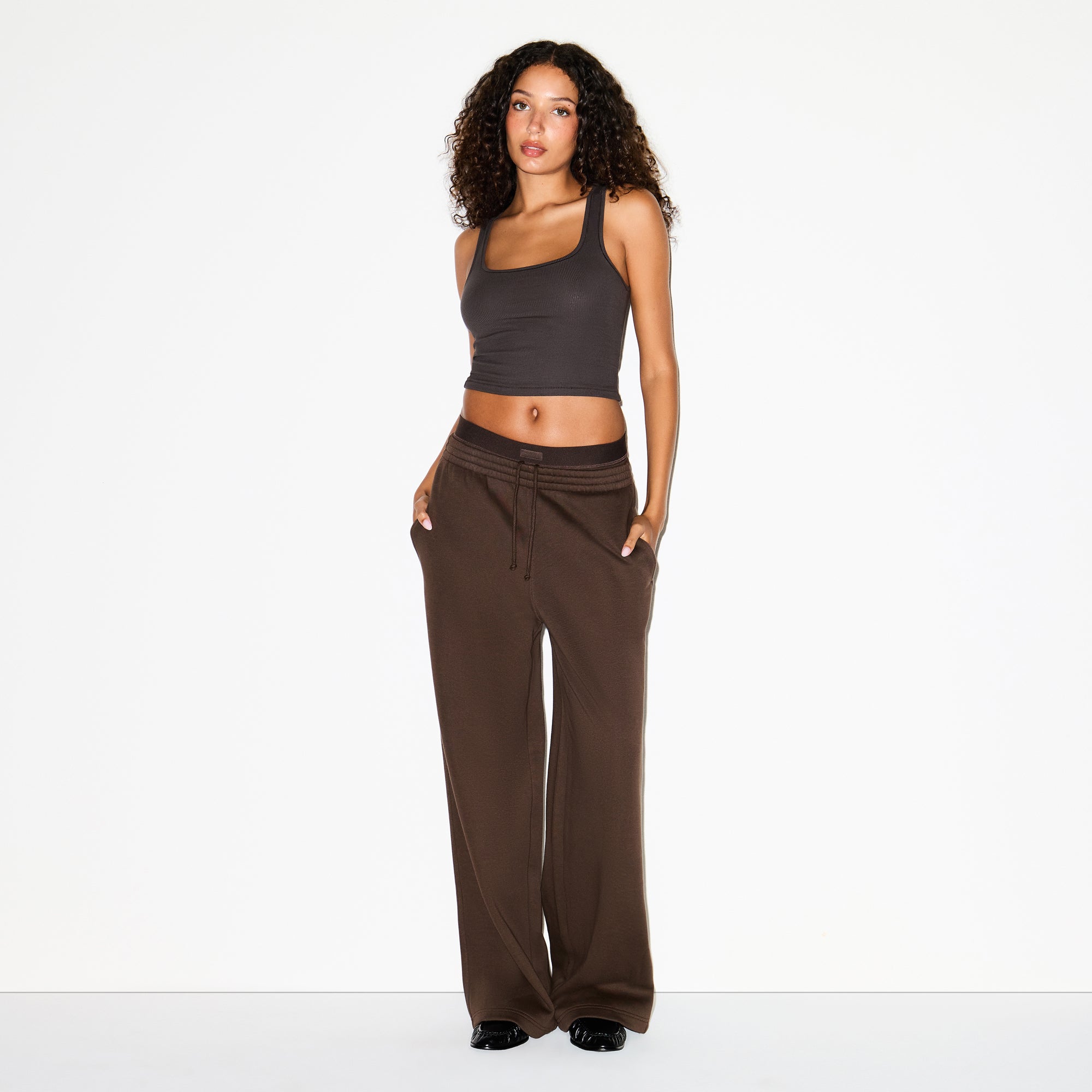 OVERSIZED DOUBLE WAISTBAND PANT
