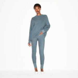 BUTTON FRONT LEGGING