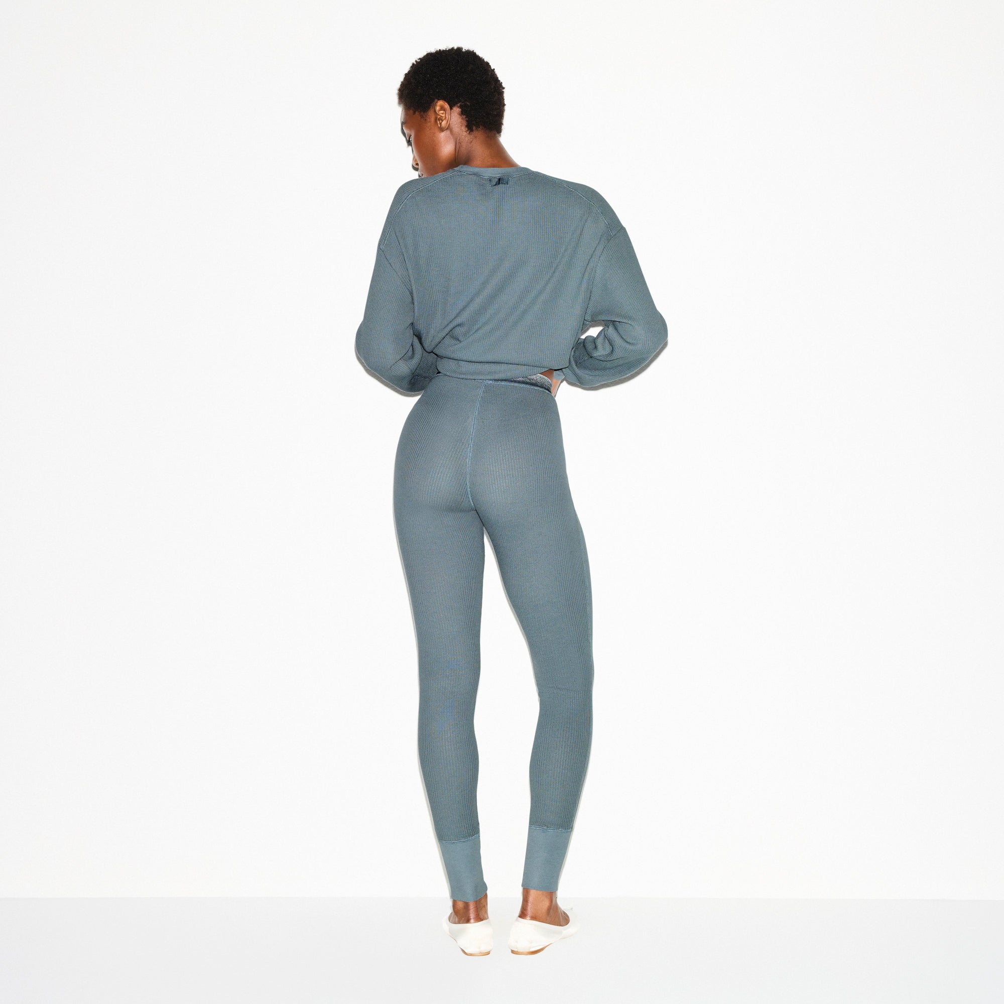 BUTTON FRONT LEGGING - Image 3