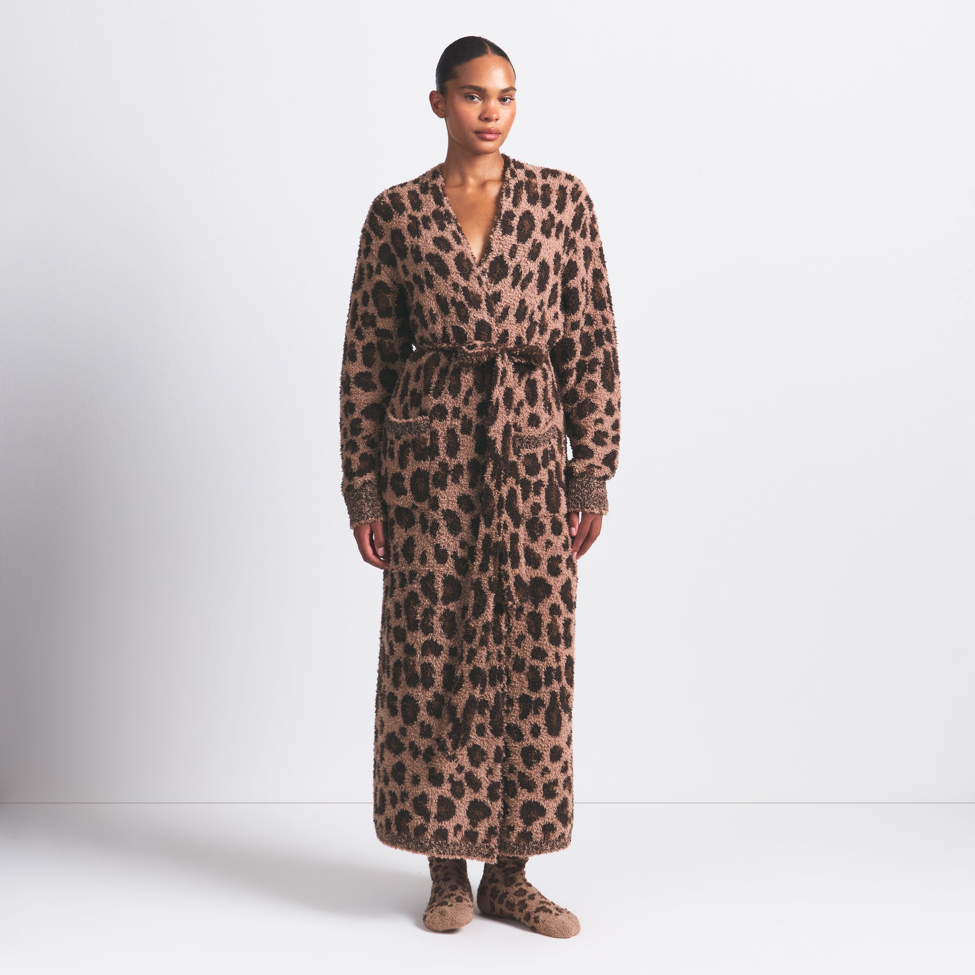 KNIT UNISEX ROBE - Image 3
