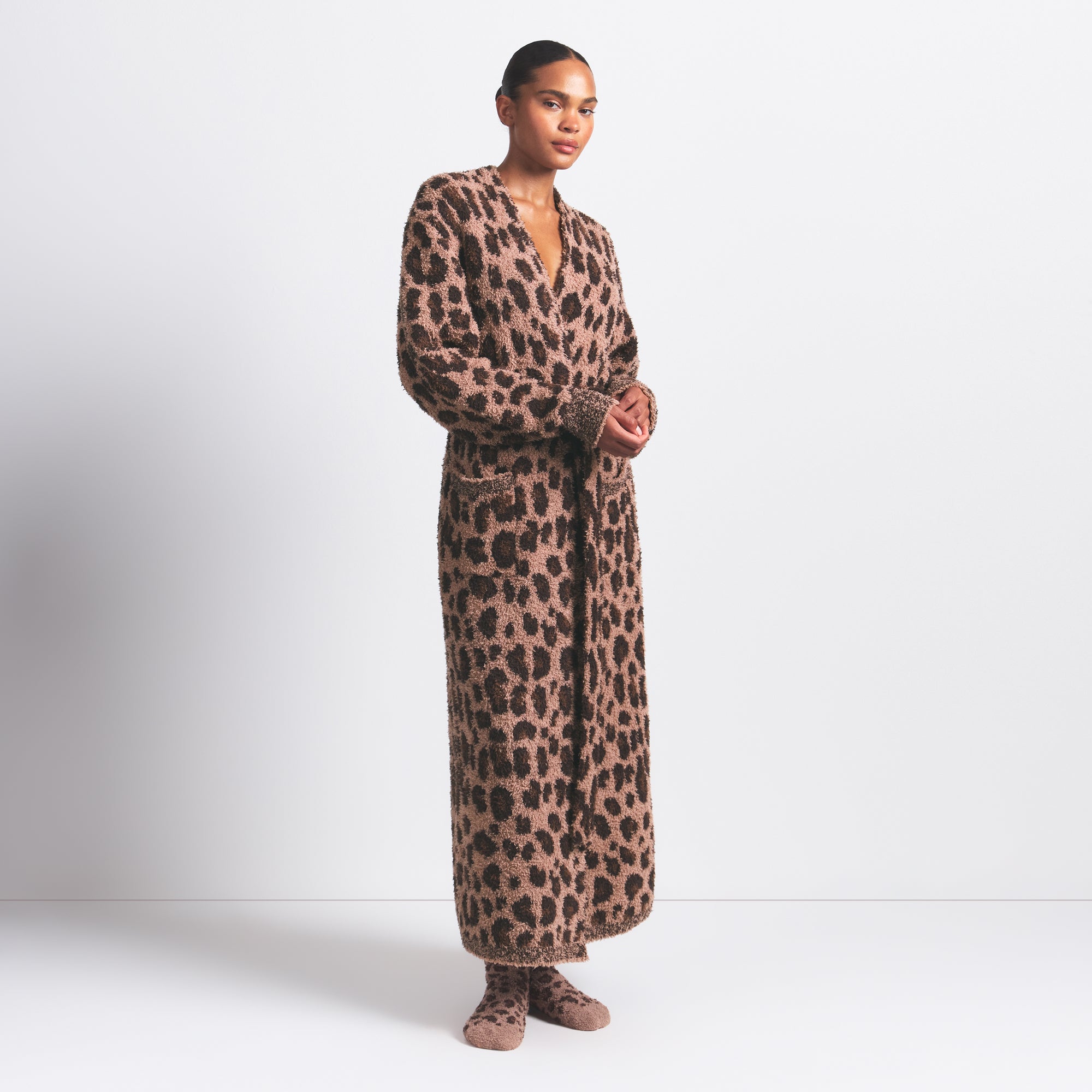 KNIT UNISEX ROBE