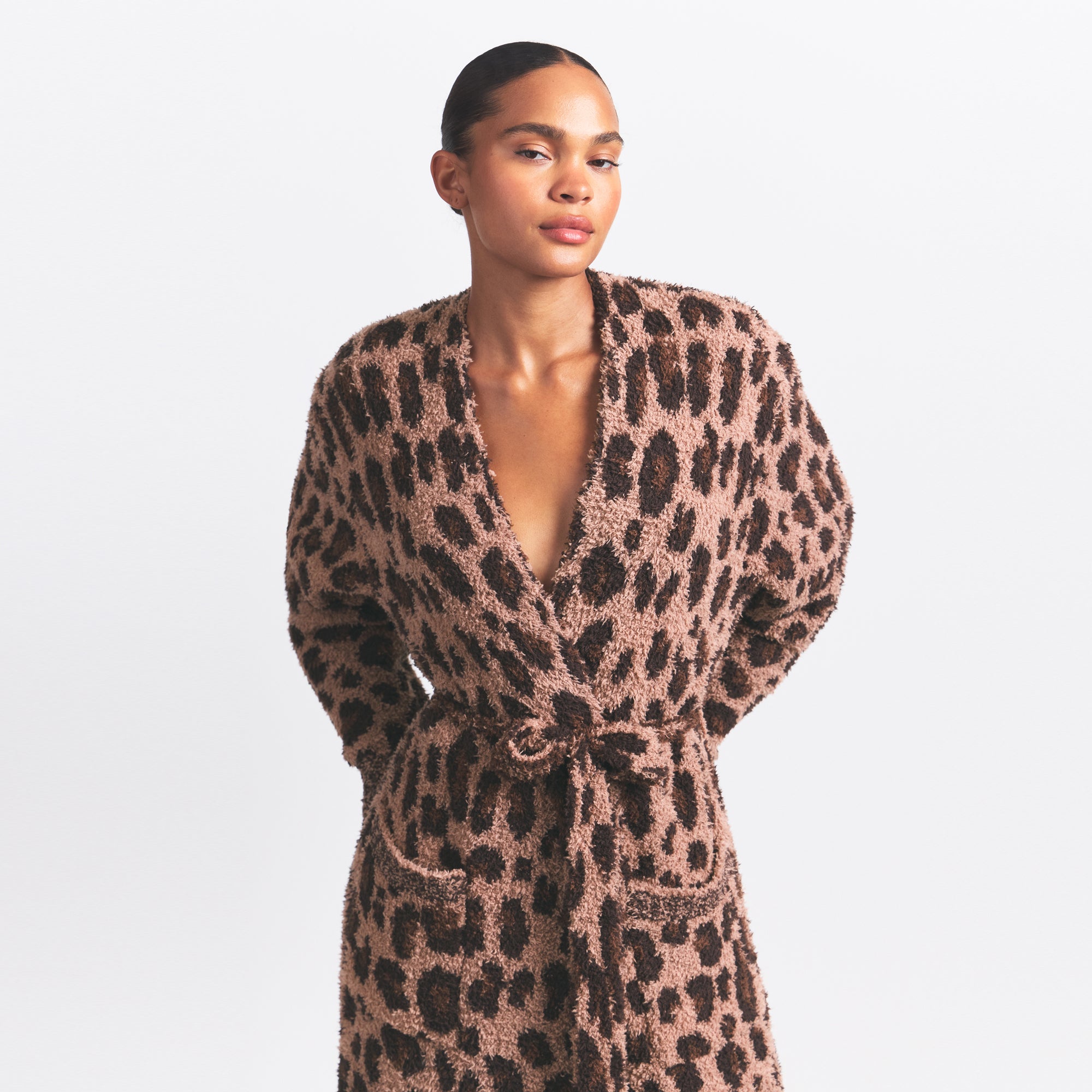 KNIT UNISEX ROBE - Image 2