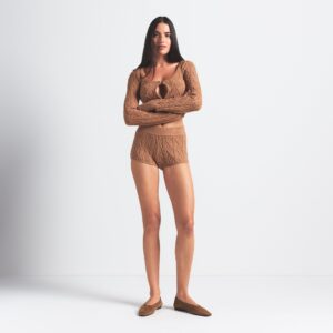 CABLE KNIT SHORT