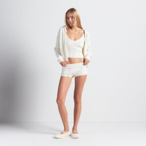 CABLE KNIT SHORT