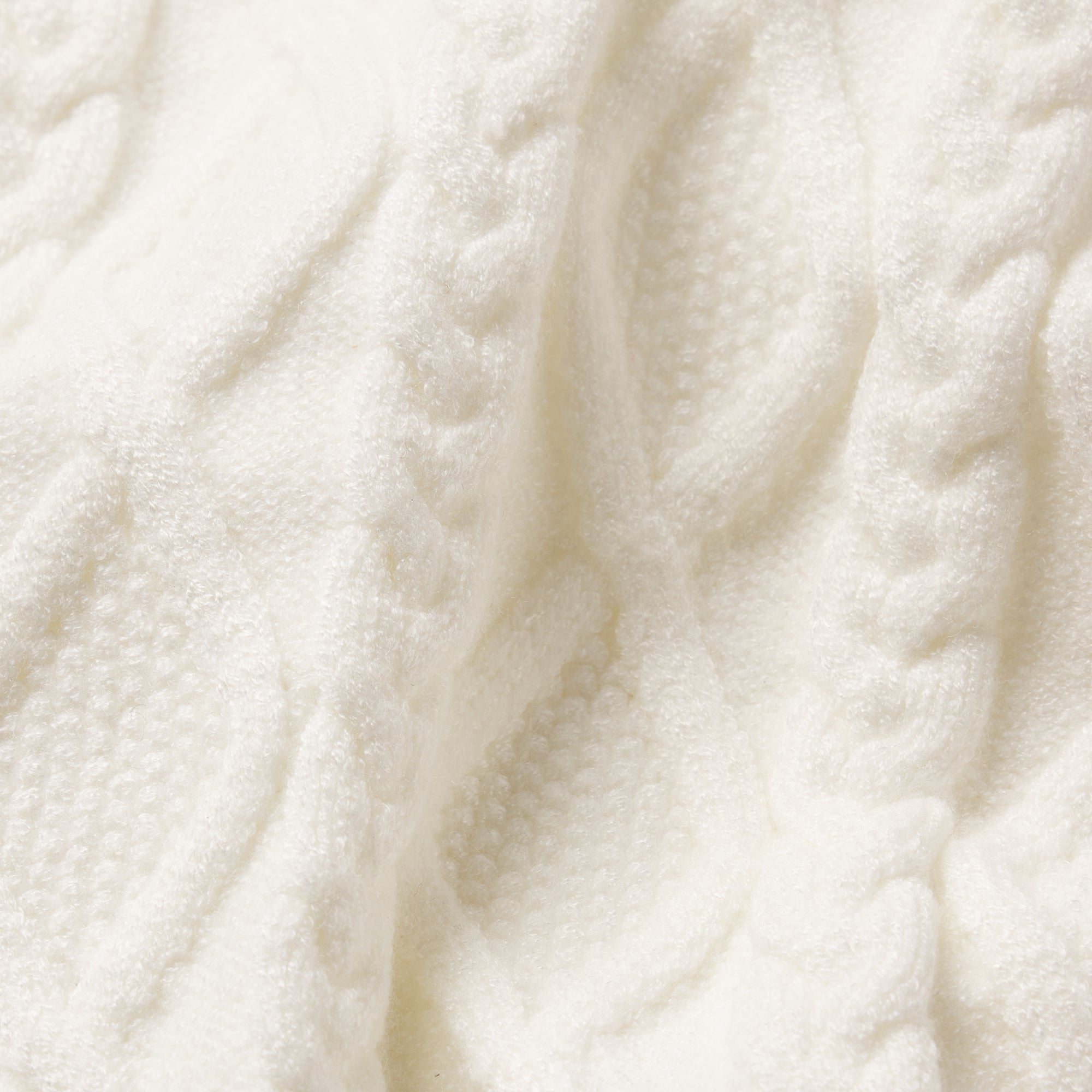 CABLE KNIT CROPPED CARDIGAN - Image 5