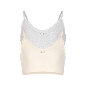 JUNIORS LACE SCOOP BRALETTE 2-PACK
