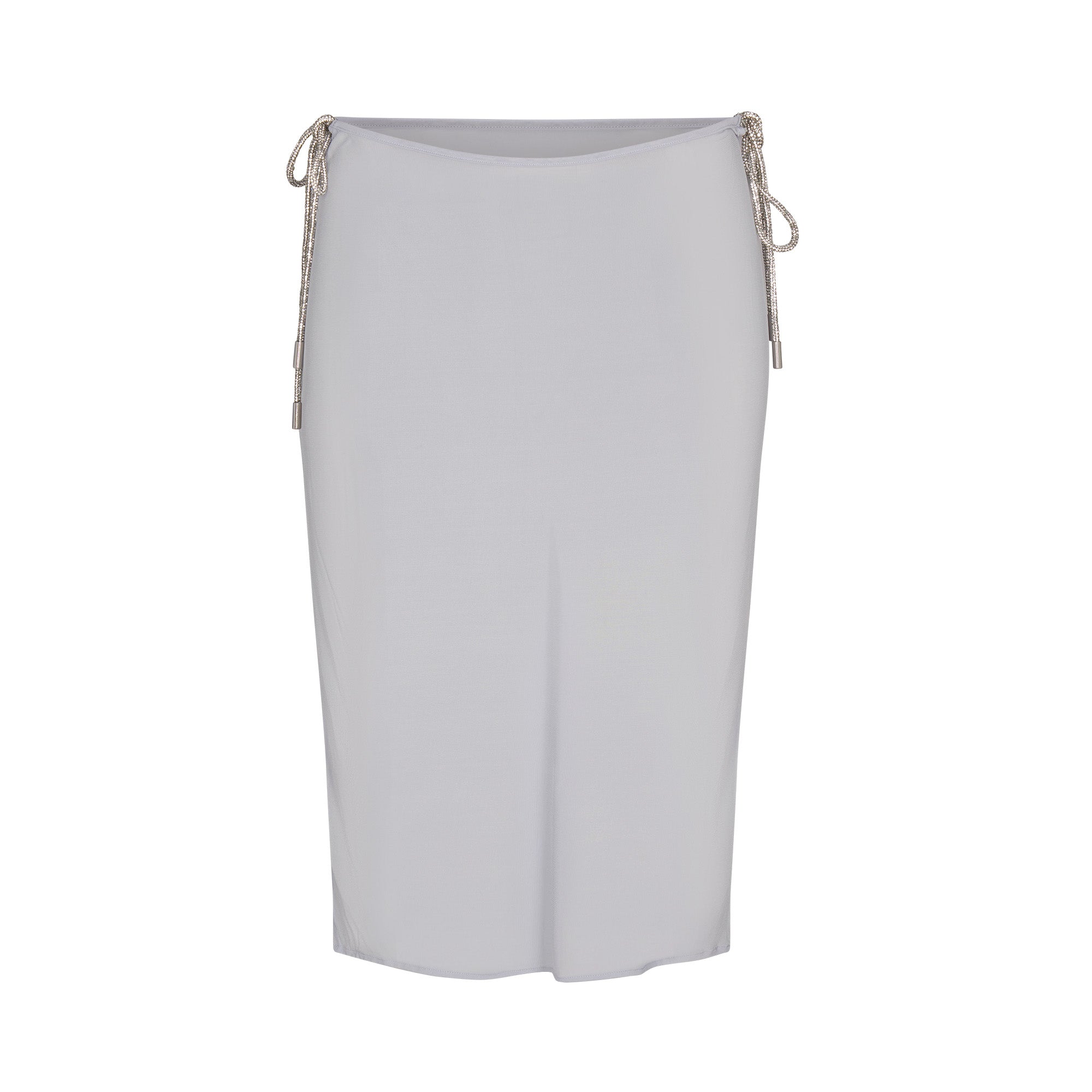 TIE SIDE MIDI SKIRT - Image 4
