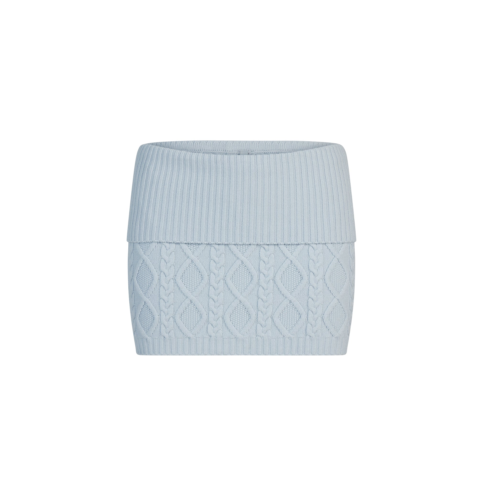 CABLE KNIT MINI SKIRT - Image 6