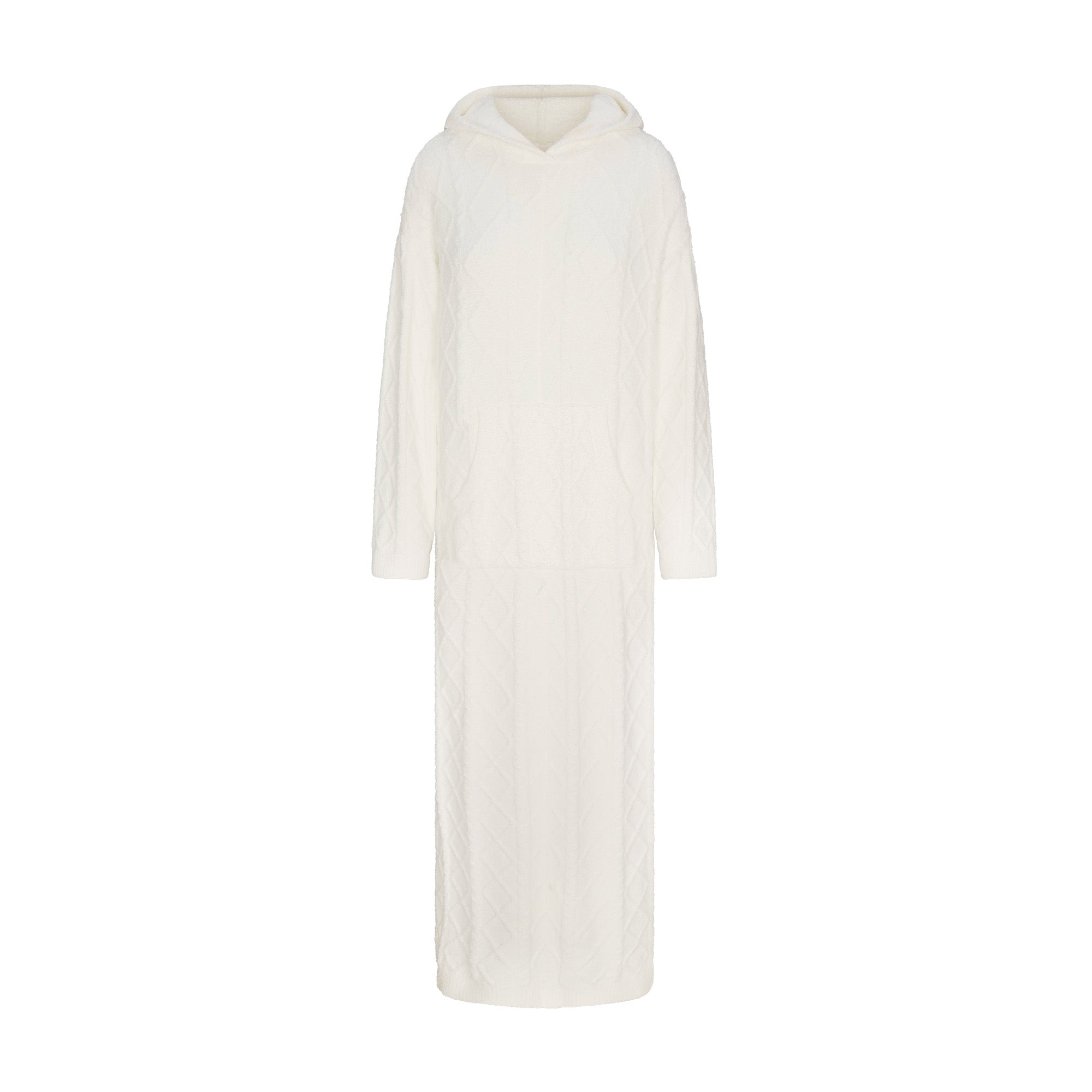 OVERSIZED CABLEKNIT LONG DRESS - Image 6