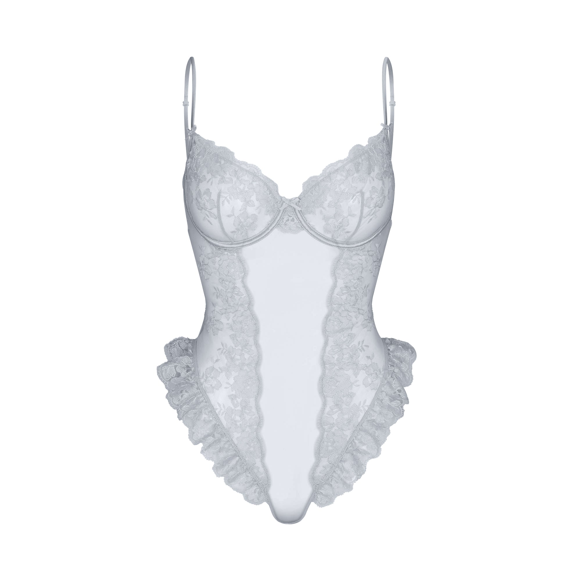 UNLINED CROTCHLESS TEDDY - Image 8