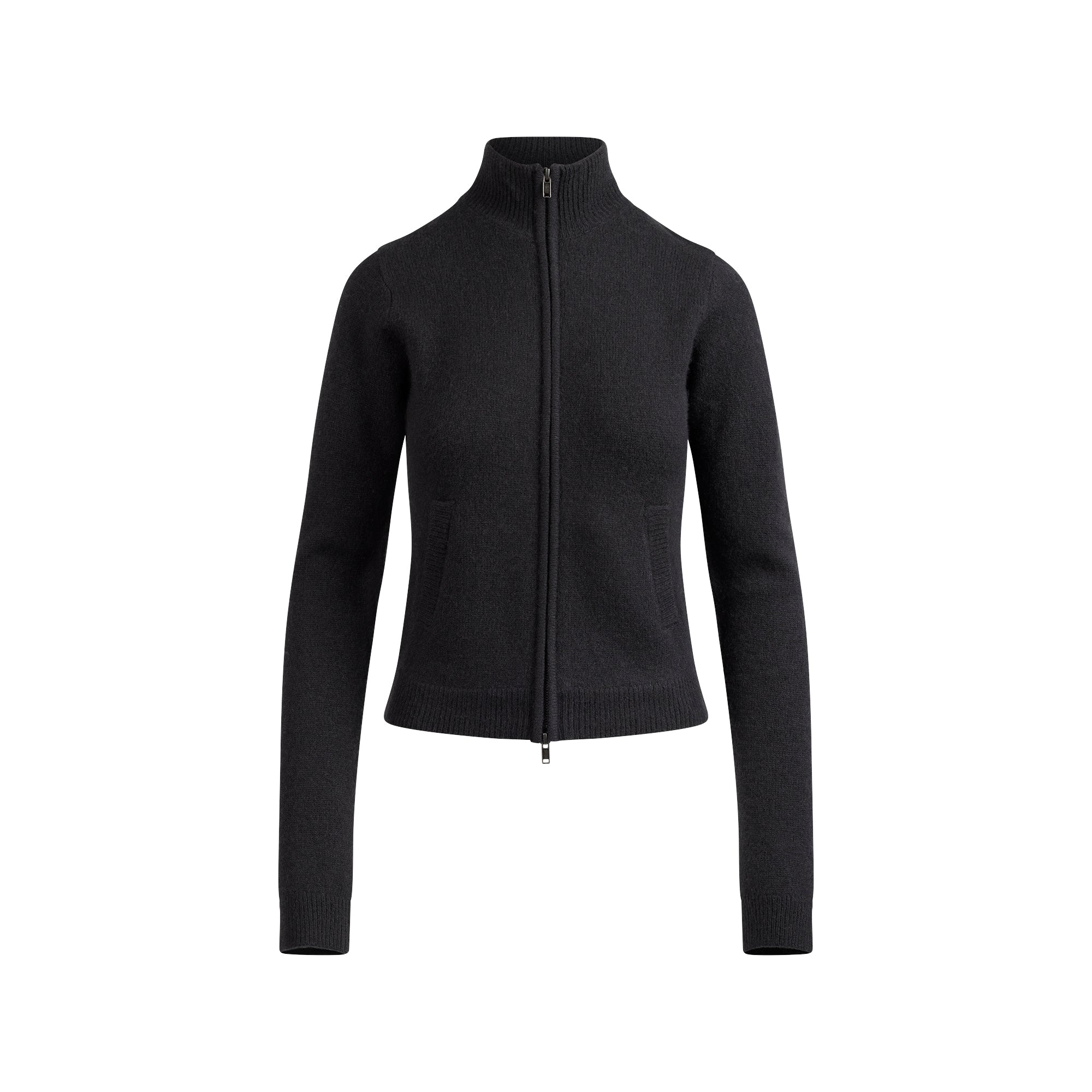 ZIP UP MOCK NECK SWEATER - Image 6