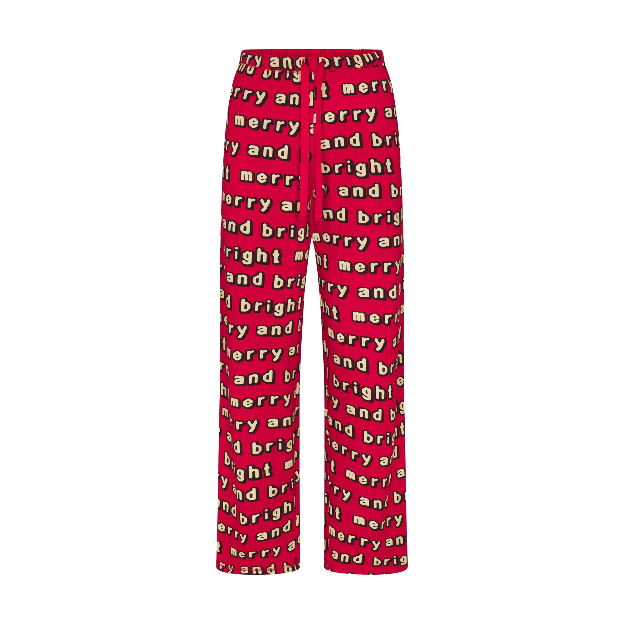 HEAVY POINTELLE AND WAFFLE SLEEP SET - Image 7