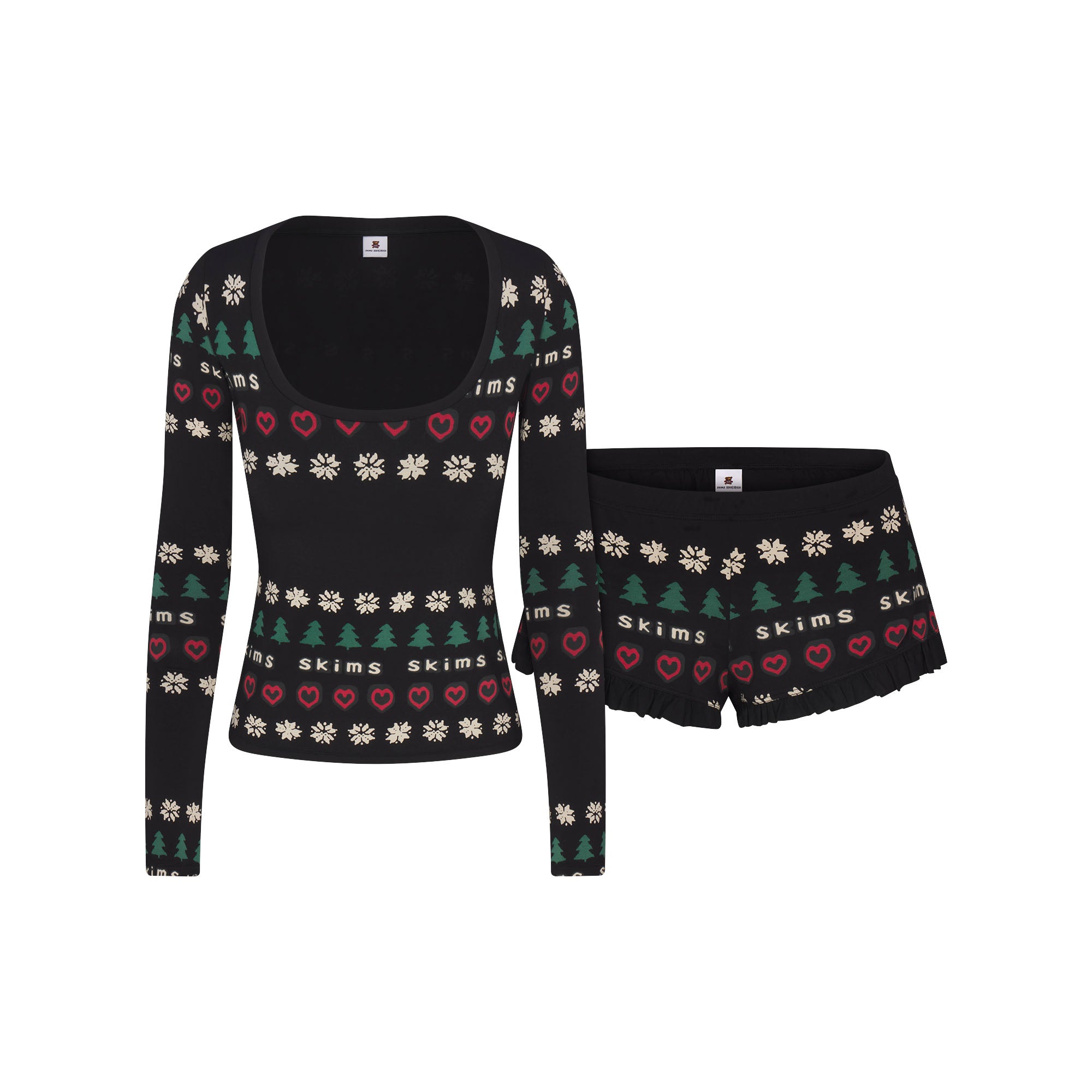 SKIMS SLEEP SCOOP NECK SET - Image 9
