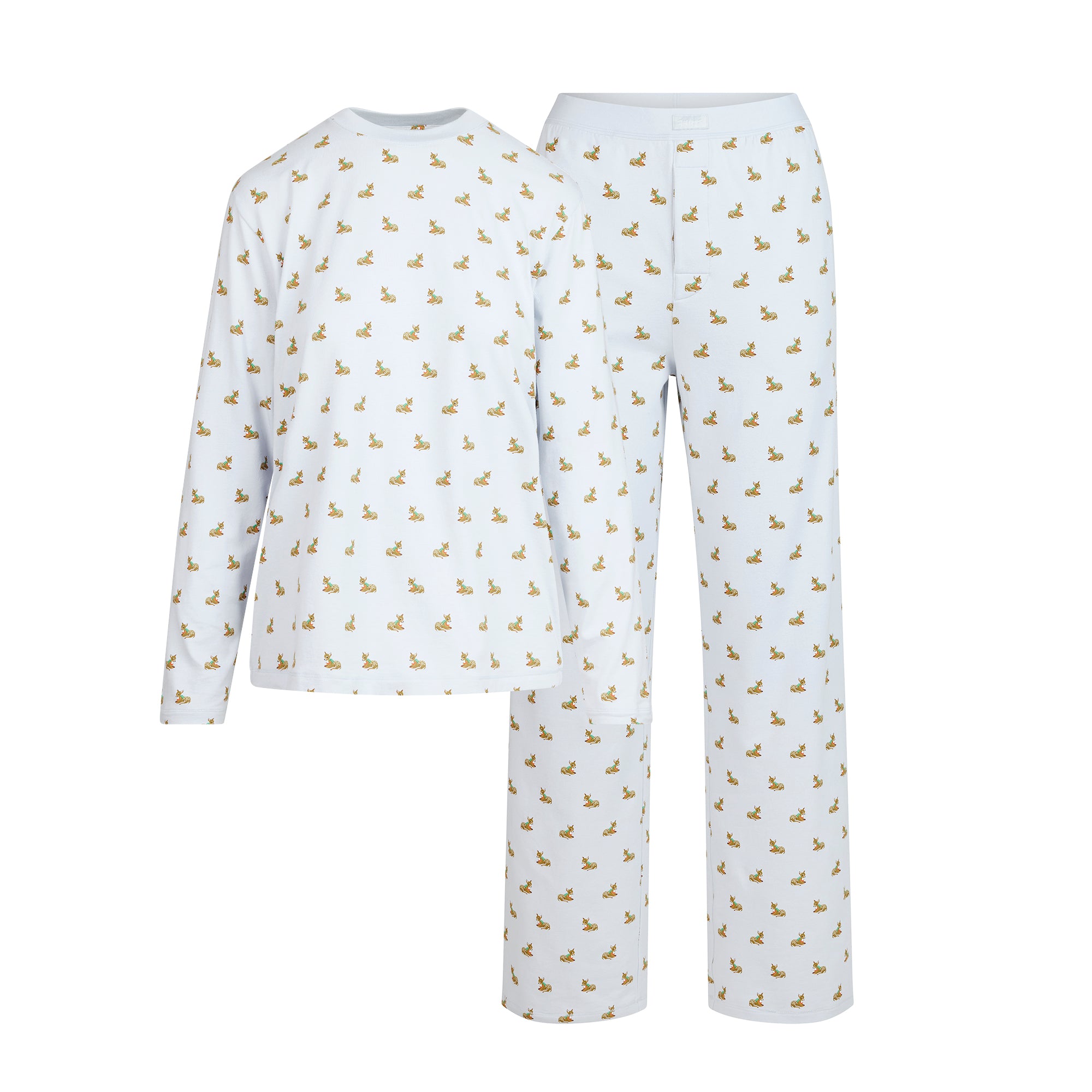 LONG SLEEVE T-SHIRT AND LOOSE PANT SET - Image 7