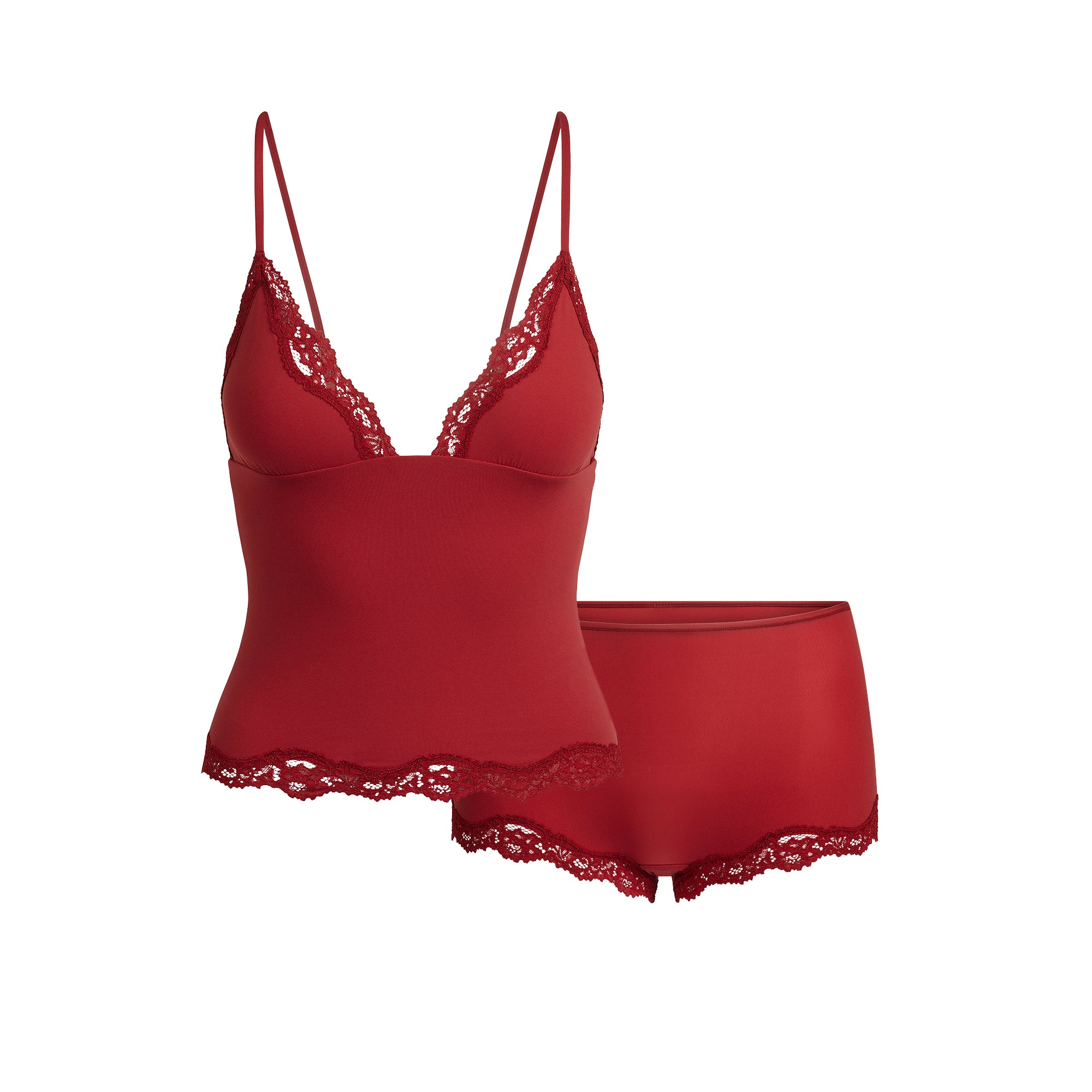 TRIANGLE CAMI AND BOY SHORT SET - Image 8