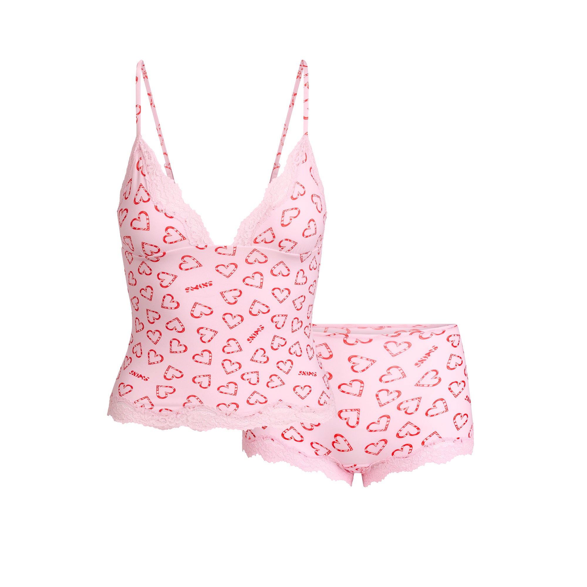 TRIANGLE CAMI AND BOY SHORT SET - Image 8